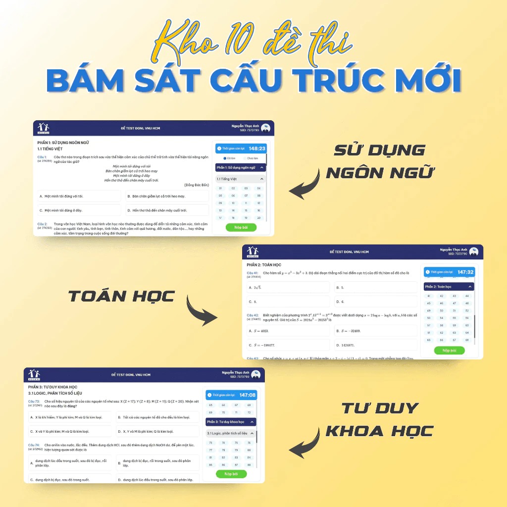 tăng tốc luyện đề thi đánh giá năng lực - theo cấu trúc đề thi của đại học quốc gia tp. hồ chí minh (tái bản 2025) - Ảnh 7