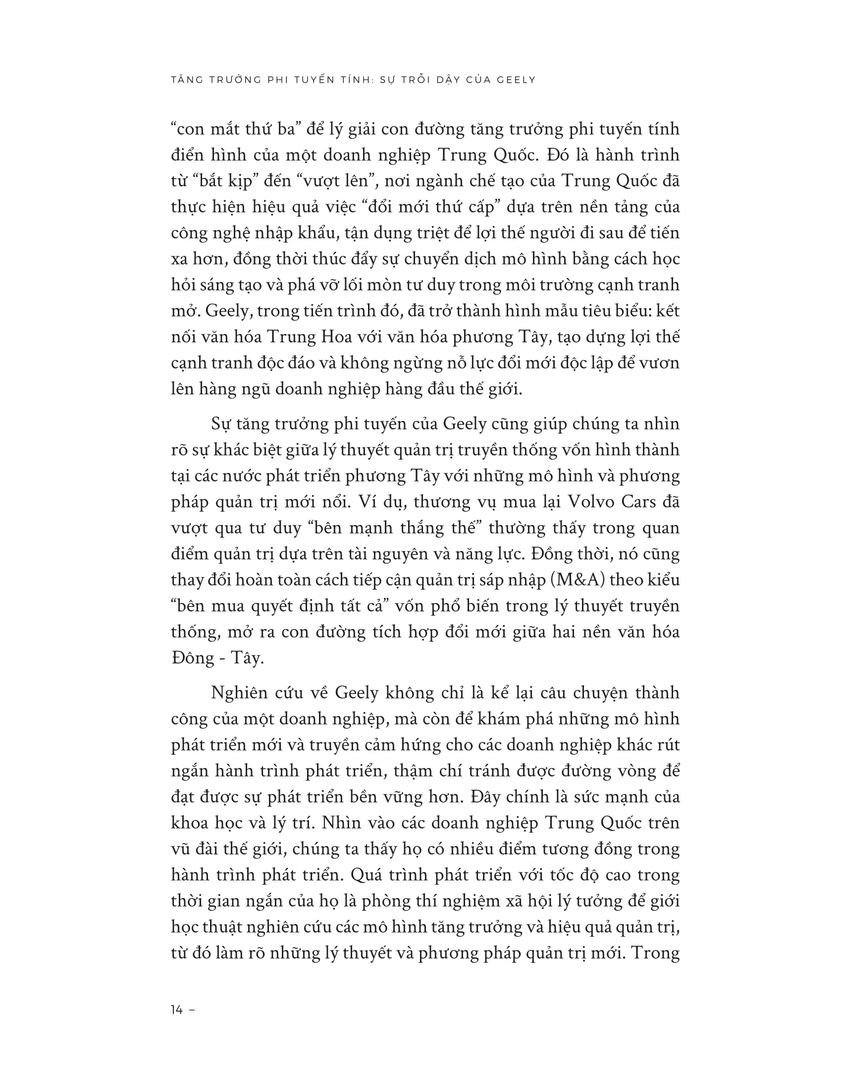 Tăng Trưởng Phi Tuyến Tính - Non-linear Growth - Sự Trỗi Dậy Của Geely - Ảnh 12