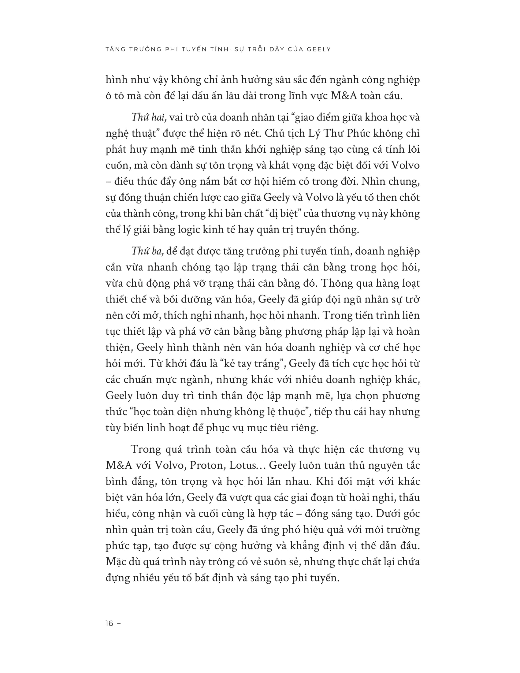Tăng Trưởng Phi Tuyến Tính - Non-linear Growth - Sự Trỗi Dậy Của Geely - Ảnh 14