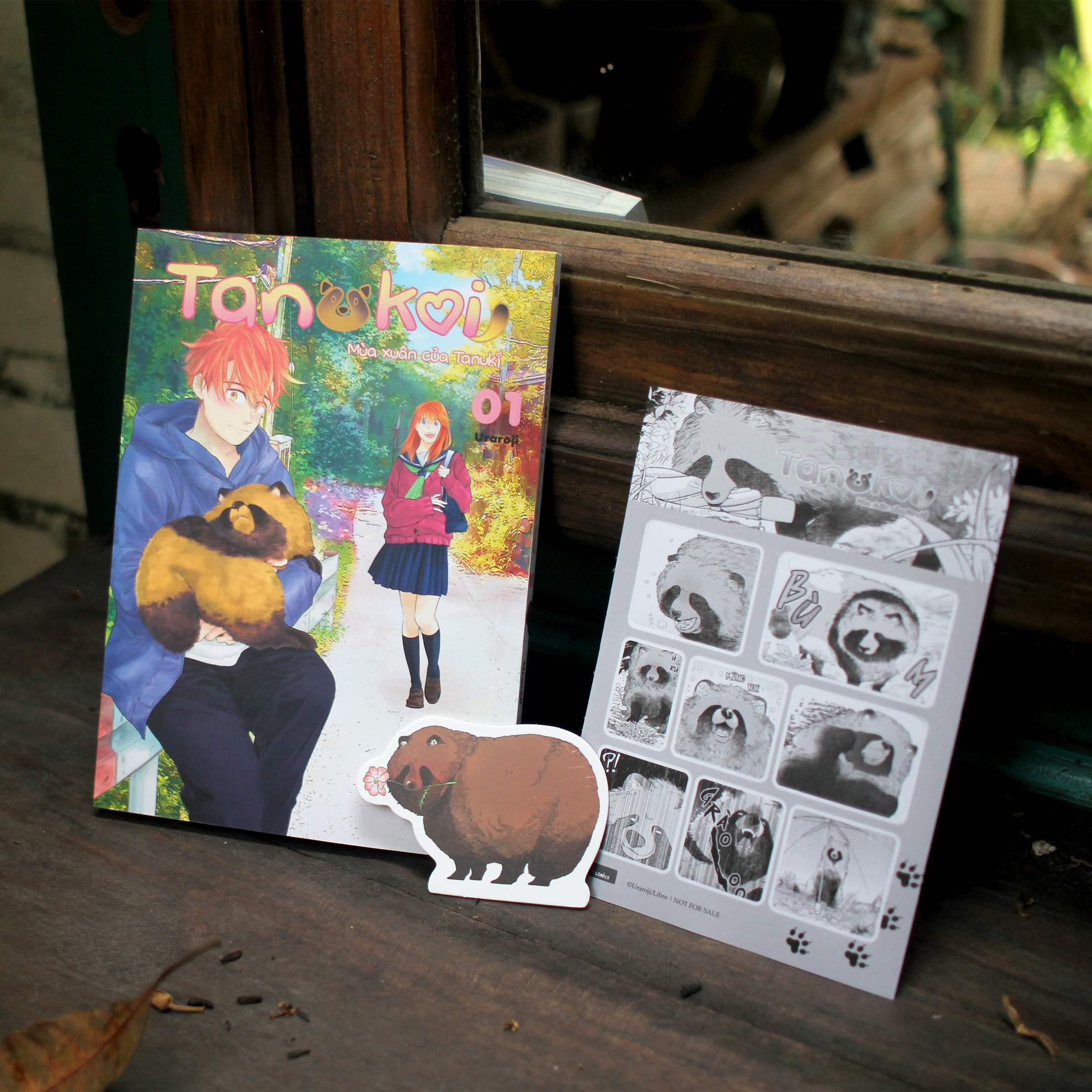 Bộ Tanukoi - Mùa Xuân Của Tanuki - Tập 1 - Tặng Kèm Bookmark Bồi Cứng + Sticker - Ảnh 4