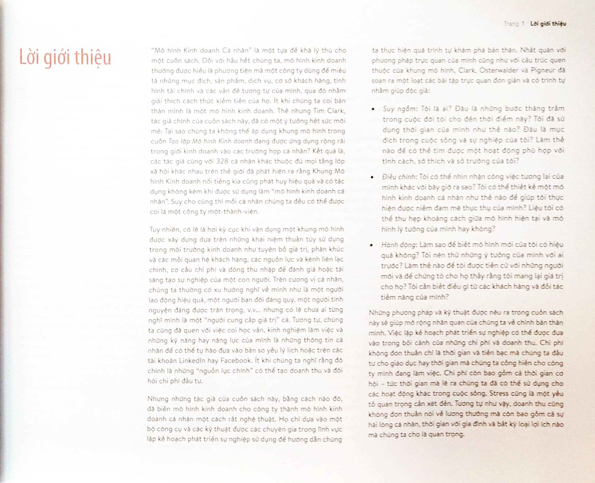 tạo lập mô hình kinh doanh - cá nhân (tái bản 2022) - Ảnh 3