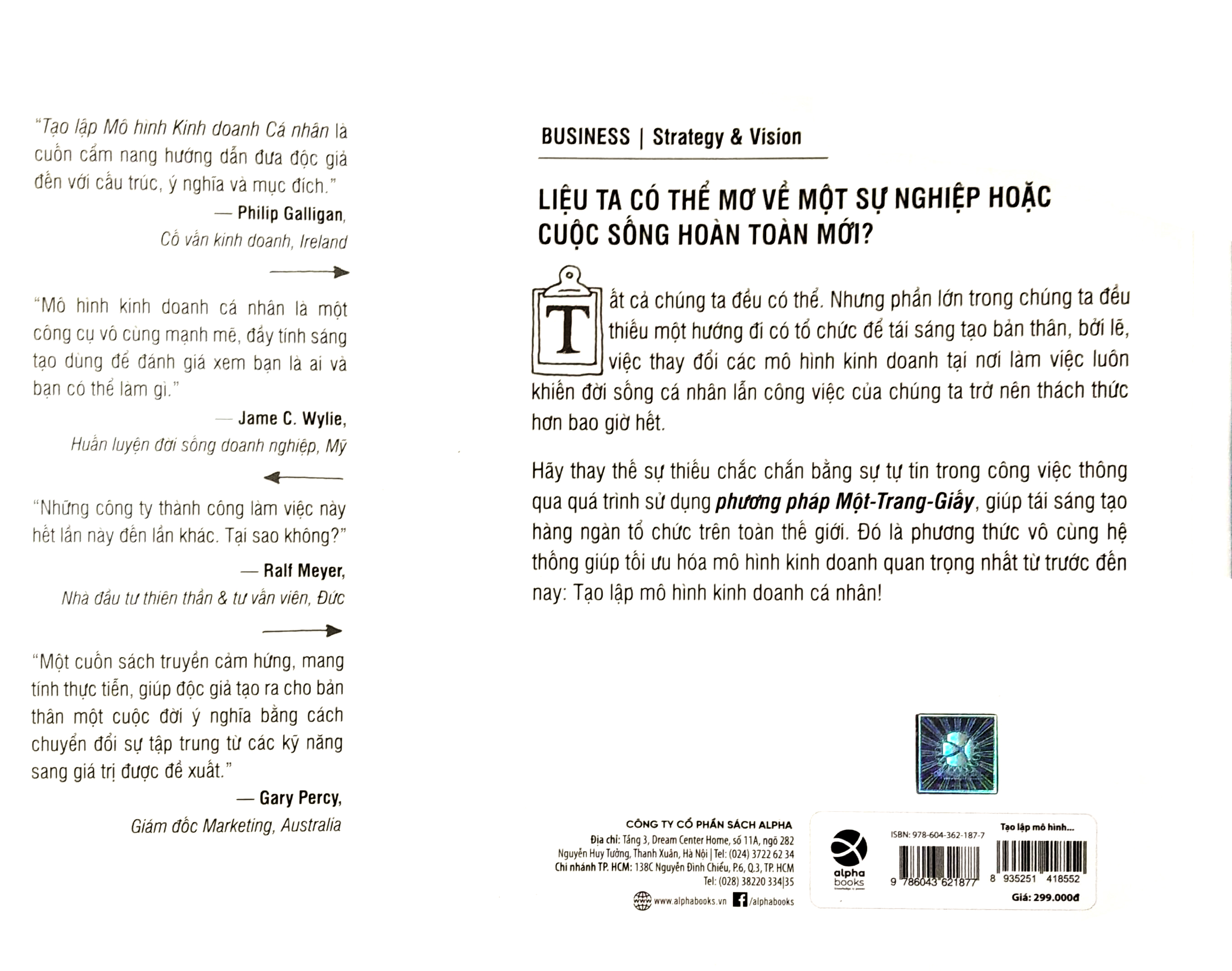 tạo lập mô hình kinh doanh - cá nhân (tái bản 2022) - Ảnh 6