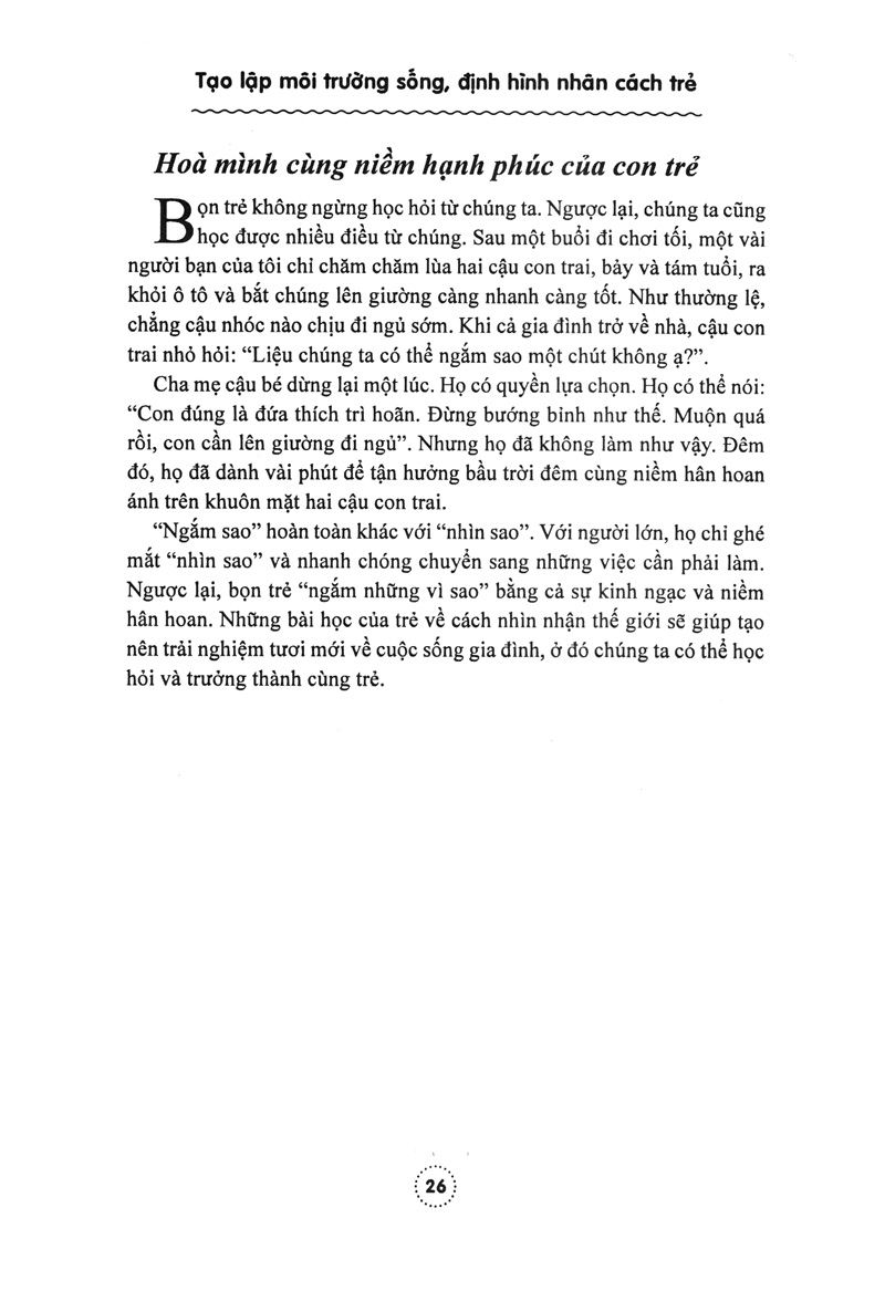 tạo lập môi trường sống định hình nhân cách trẻ - Ảnh 11