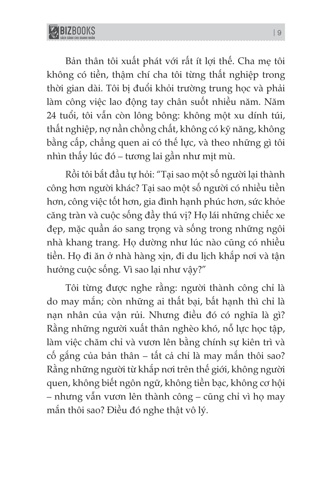 Tao Van - Dung Cho Thoi - Cac Quy Luat Giup Chu Doanh Nghiep SME Tu Tao May Man, Nam Bat Co Hoi Va But Pha - Ảnh 8