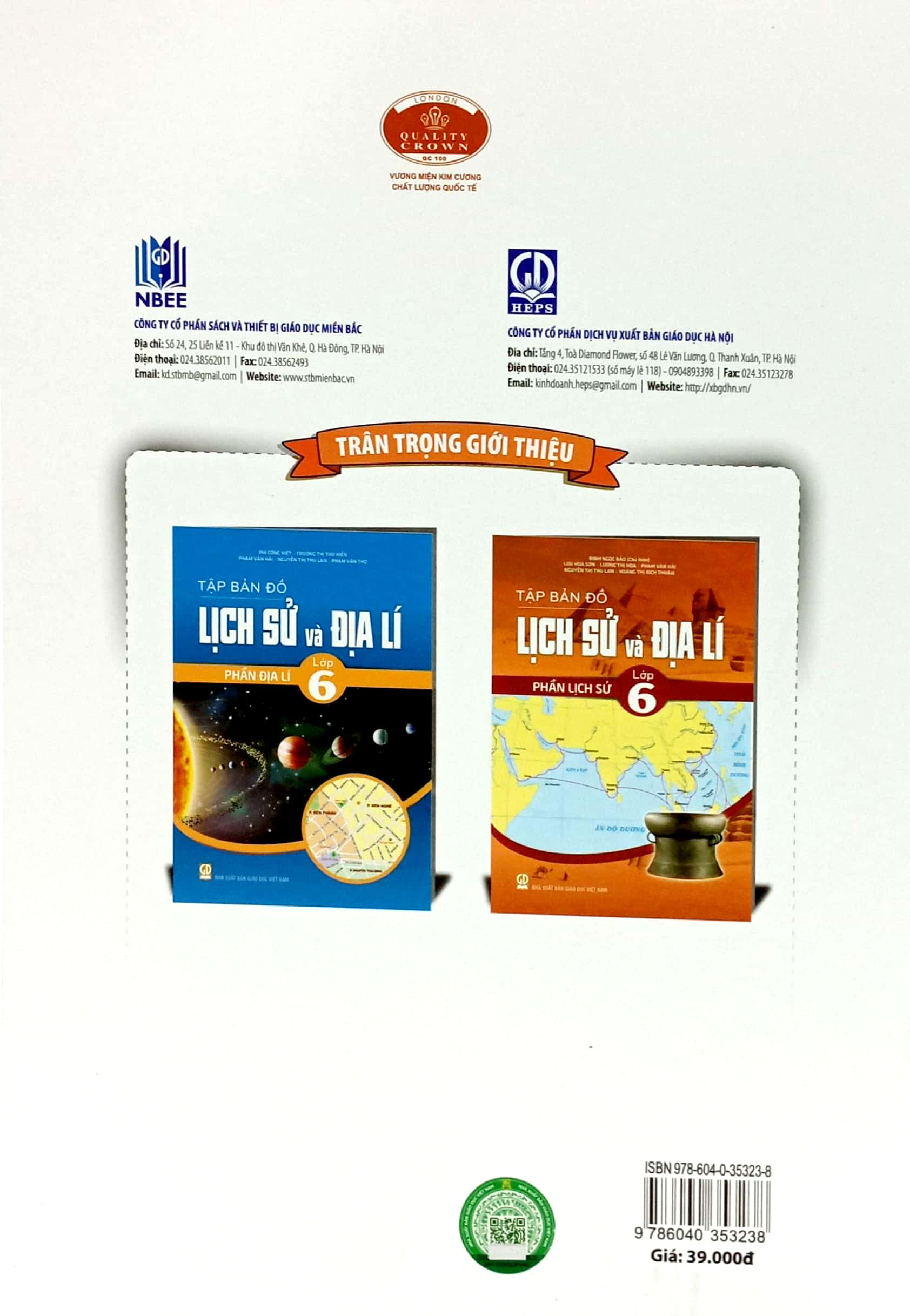 tập bản đồ lịch sử và địa lí 6 - phần địa lí (chuẩn) - Ảnh 6