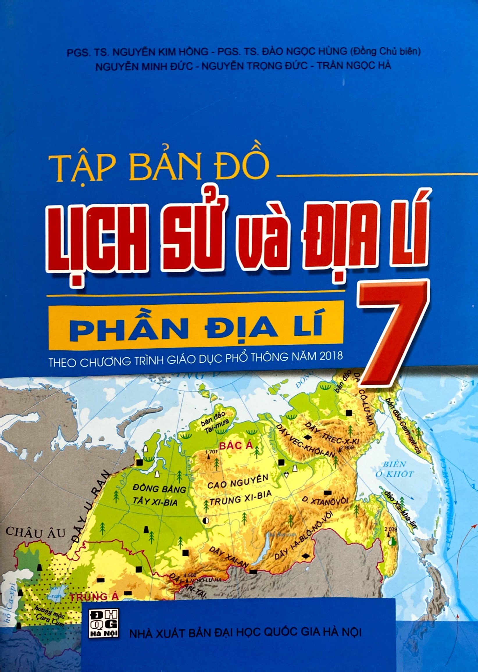 tập bản đồ lịch sử và địa lí 7 - phần địa lí (theo chương trình giáo dục phổ thông 2018) - Ảnh 2