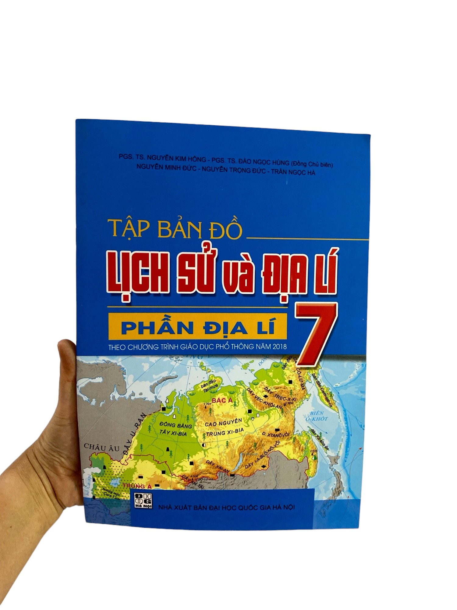 tập bản đồ lịch sử và địa lí 7 - phần địa lí (theo chương trình giáo dục phổ thông 2018) - Ảnh 8