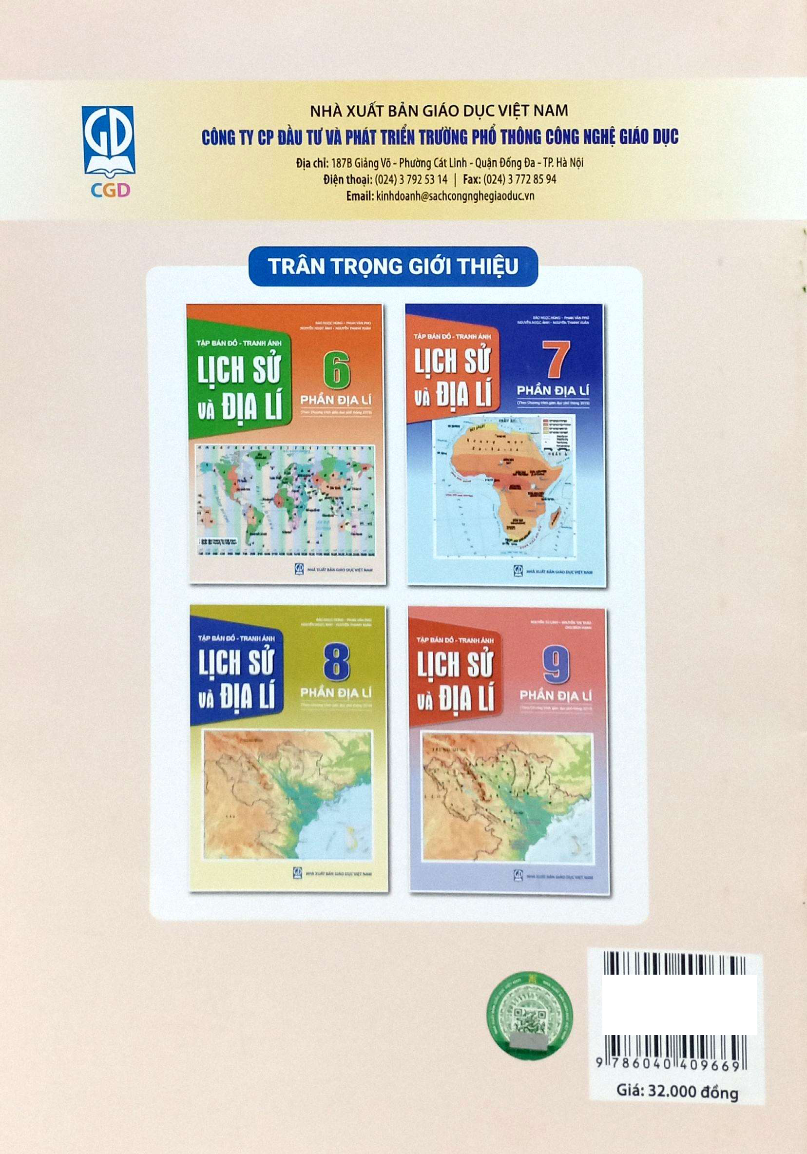 Tập Bản Đồ-Tranh Ảnh Lịch Sử Và Địa Lí 6 - Phần Địa Lí (Theo Chương Trình Giáo Dục Phổ Thông 2018) - Ảnh 6