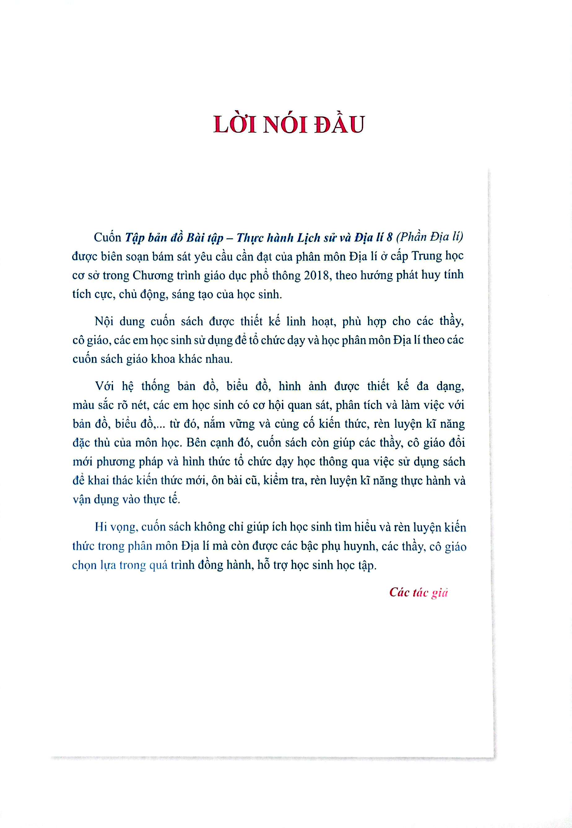 Tập Bản Đồ-Tranh Ảnh Lịch Sử Và Địa Lí 8 - Phần Địa Lí (Theo Chương Trình Giáo Dục Phổ Thông 2018) - Ảnh 3