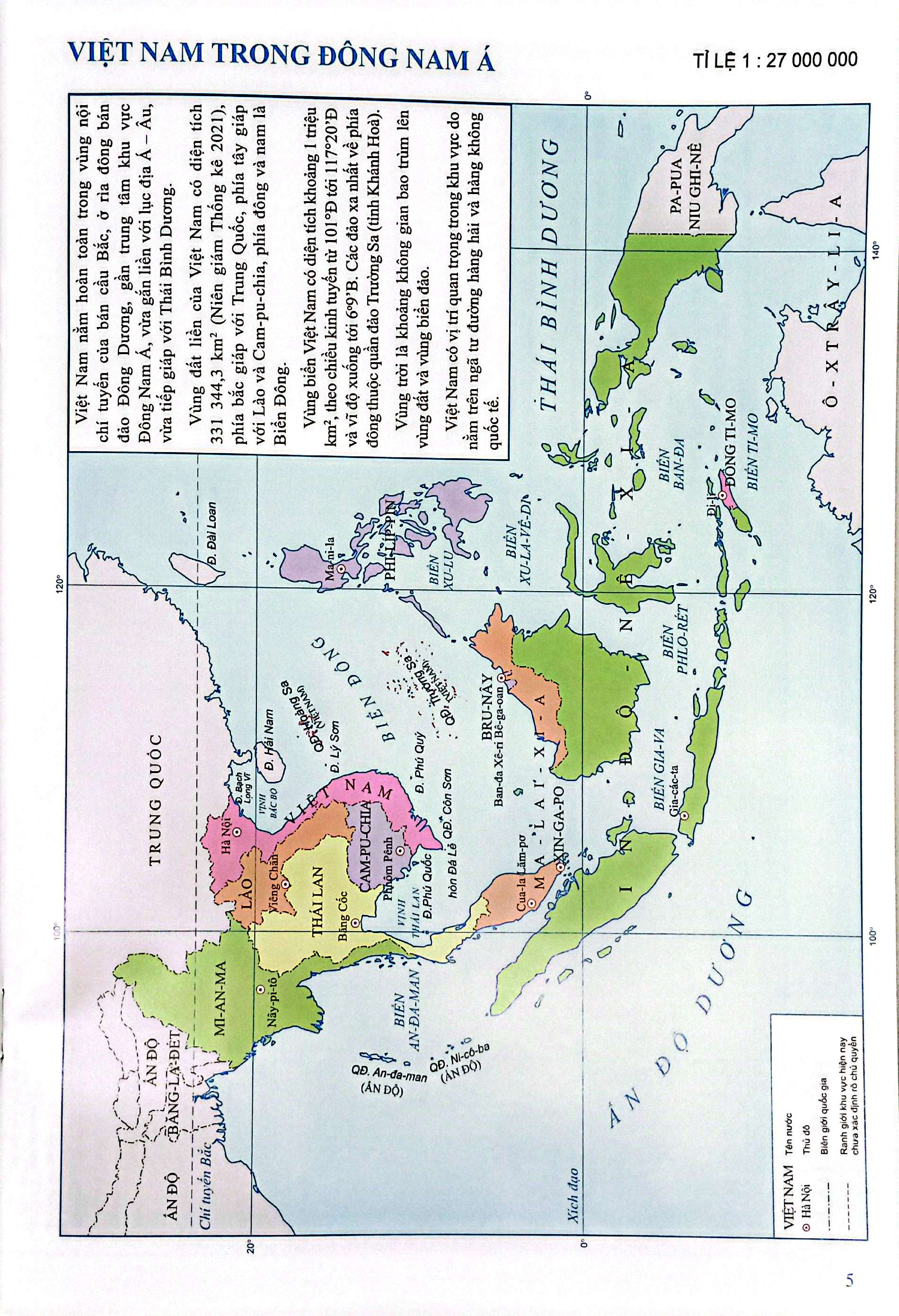 Tập Bản Đồ-Tranh Ảnh Lịch Sử Và Địa Lí 8 - Phần Địa Lí (Theo Chương Trình Giáo Dục Phổ Thông 2018) - Ảnh 5