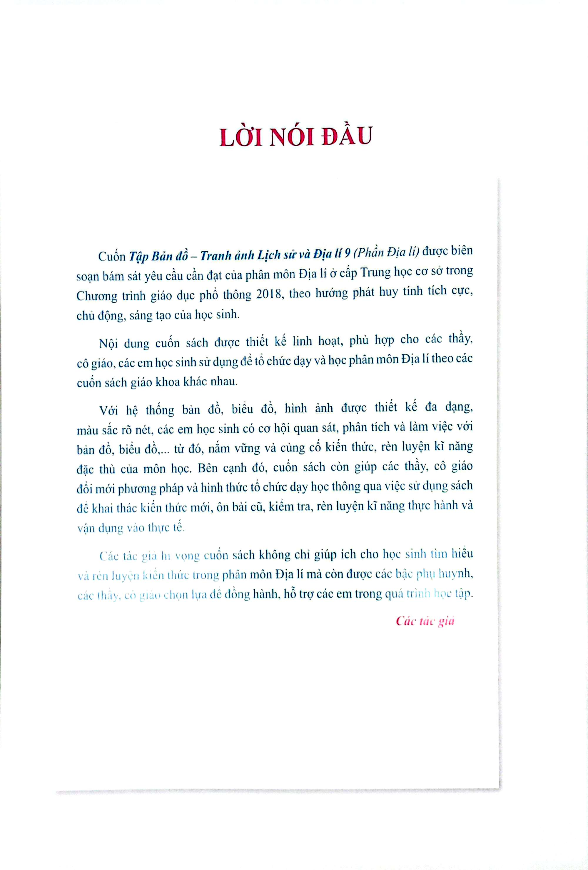 Tập Bản Đồ-Tranh Ảnh Lịch Sử Và Địa Lí 9 - Phần Địa Lí (Theo Chương Trình Giáo Dục Phổ Thông 2018) - Ảnh 3