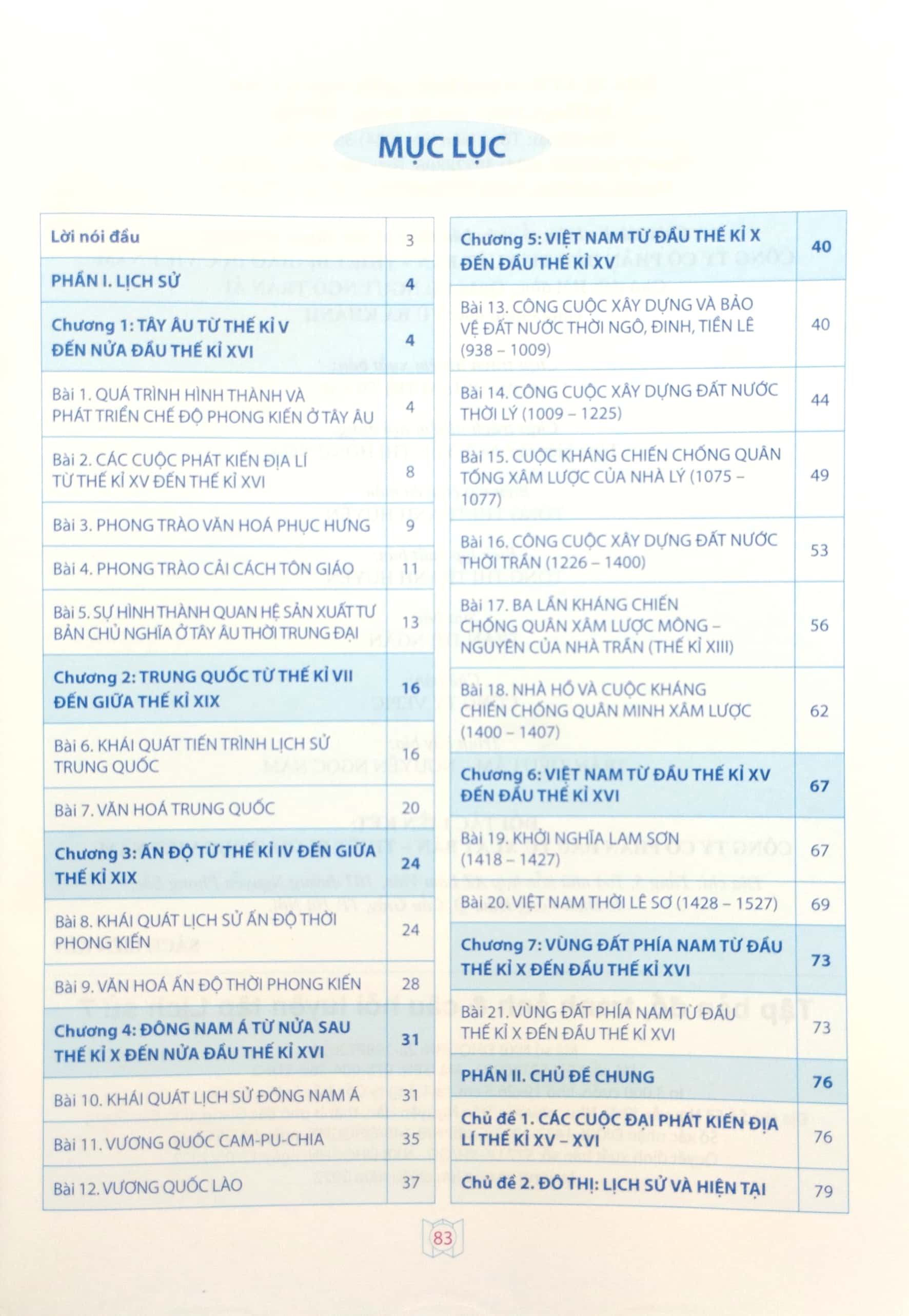 tập bản đồ, tranh ảnh và câu hỏi luyện tập lịch sử 7 (cánh diều) - Ảnh 3