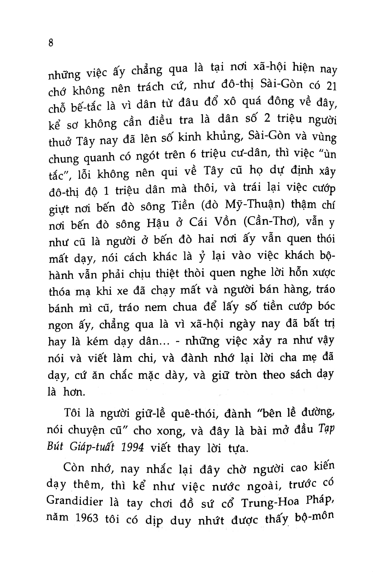 tạp bút năm giáp tuất 1994 - di cảo - Ảnh 5