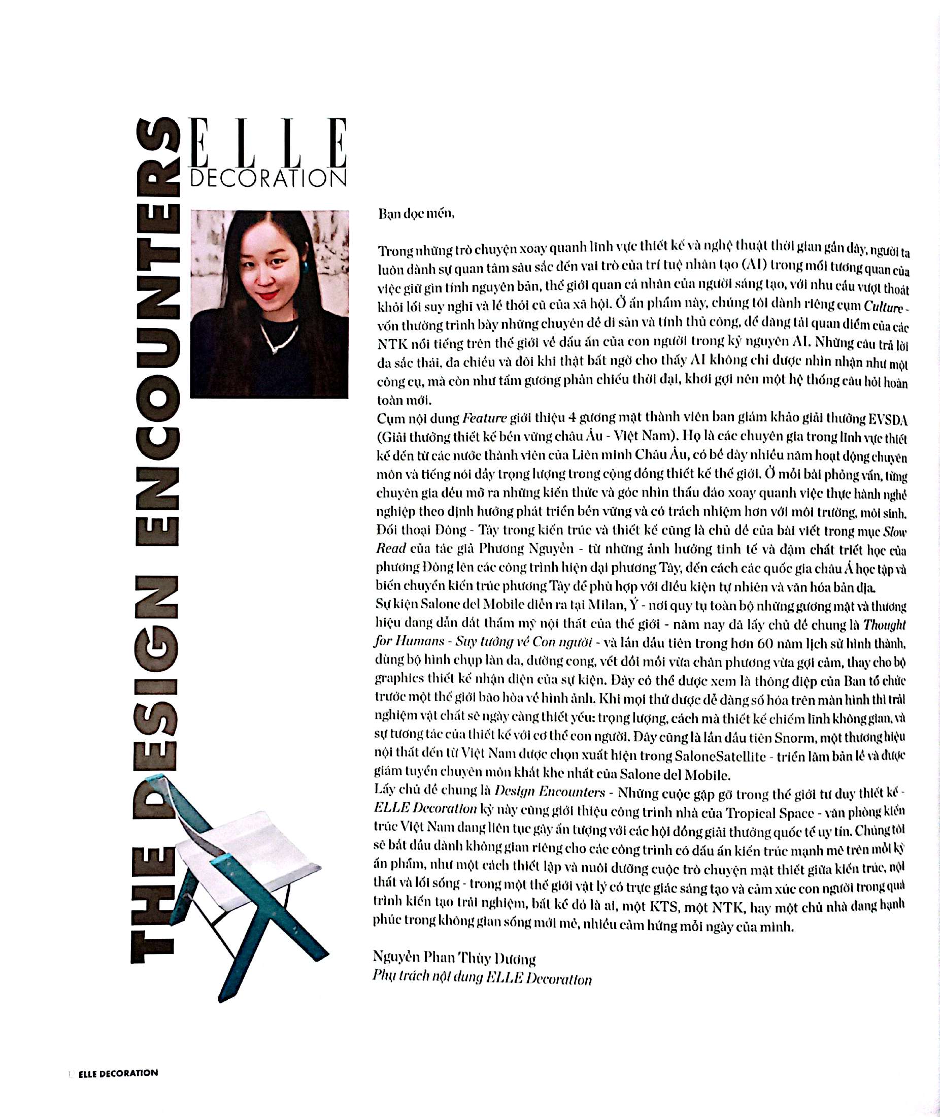 Tap Chi Elle Decoration - Summer 2025 - The Design Encounters - Ảnh 6