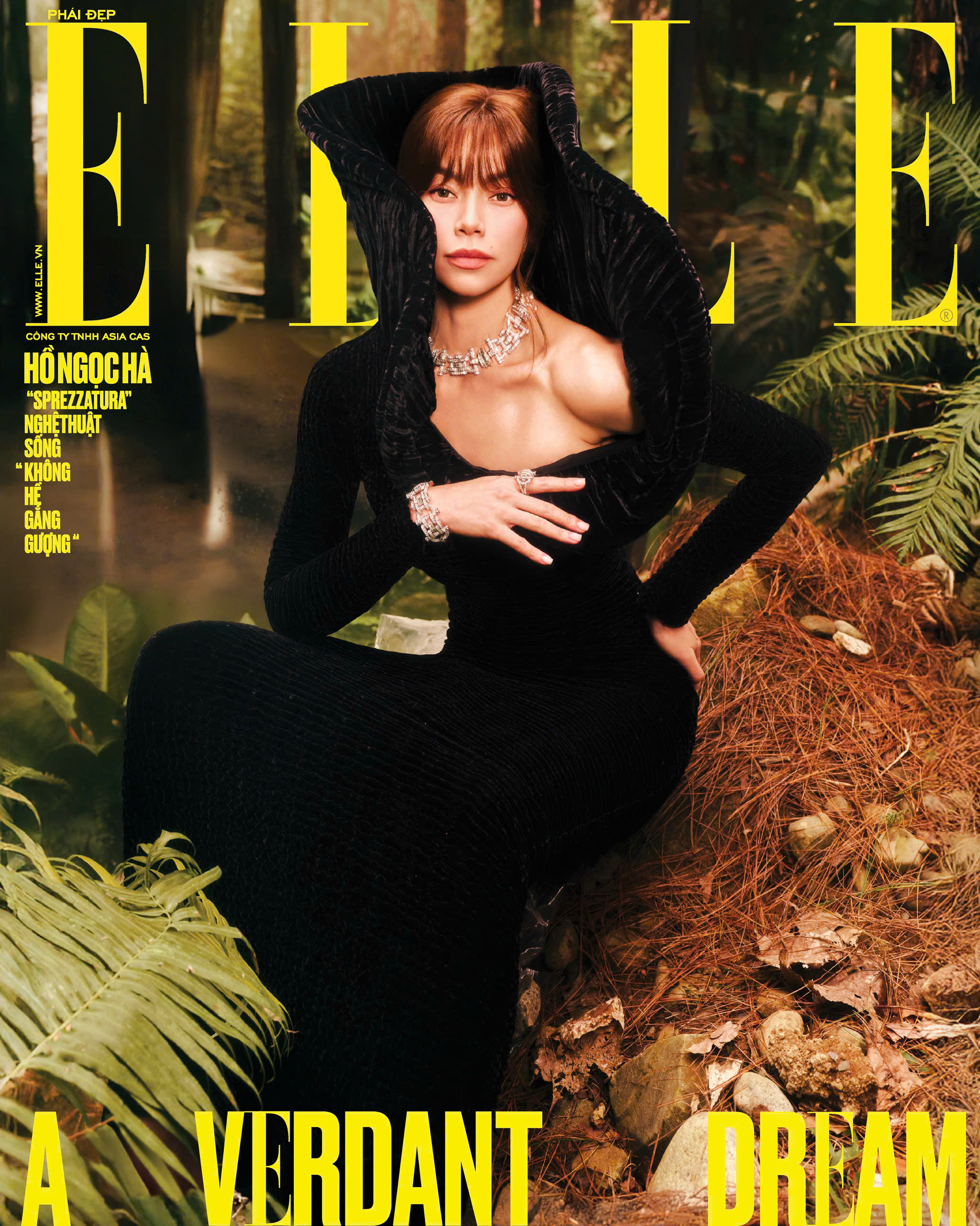 Tạp Chí Phái Đẹp Elle Tháng 2/2026 - A Verdant Dream - Bìa Hồ Ngọc Hà - Ảnh 2
