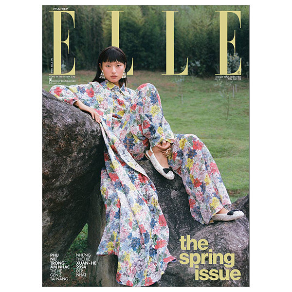 tạp chí phái đẹp elle tháng 3/2024 - the spring issue