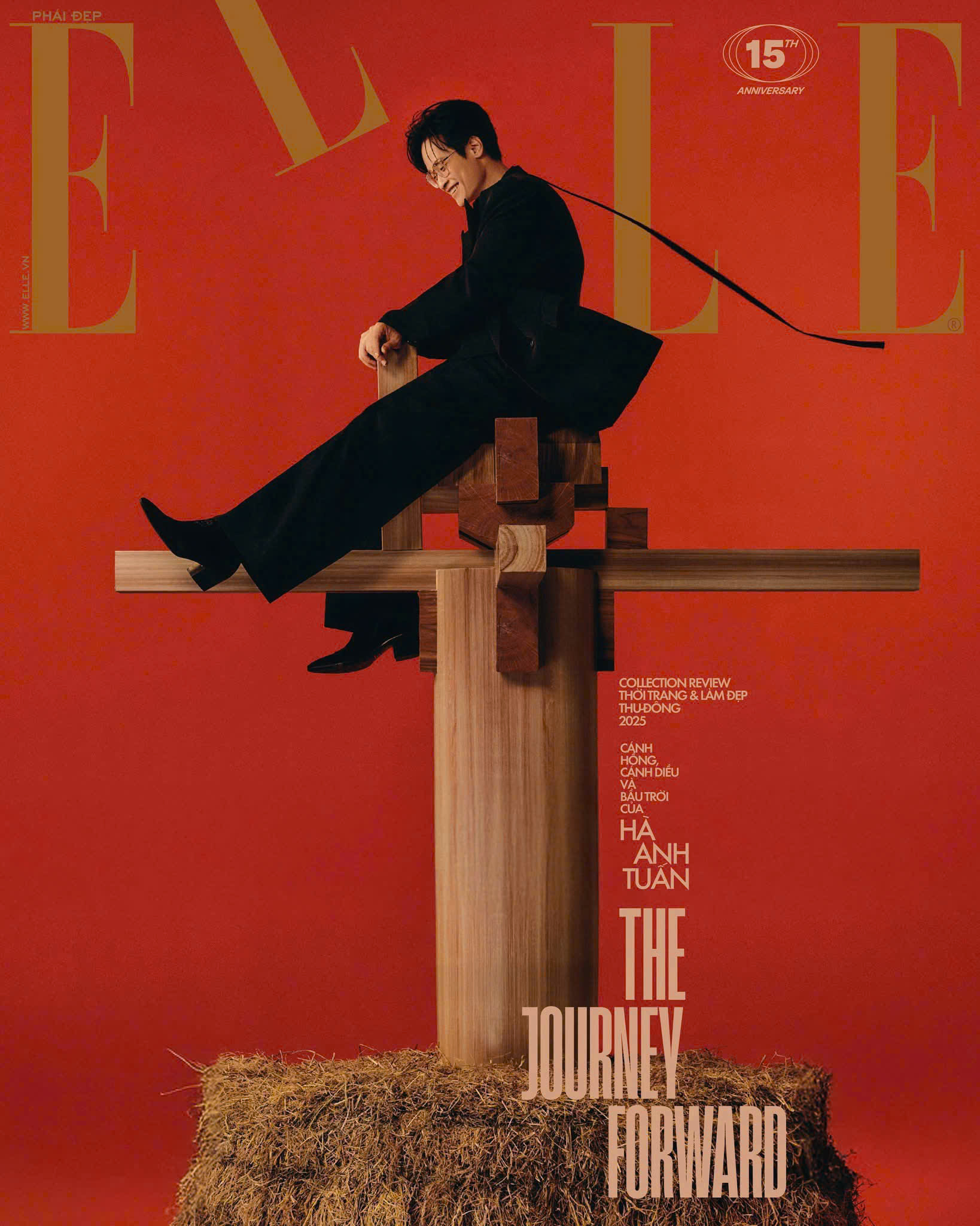 Tạp Chí Phái Đẹp Elle Tháng 8/2025 - The Journey Forward - Bìa Hà Anh Tuấn - Ảnh 2