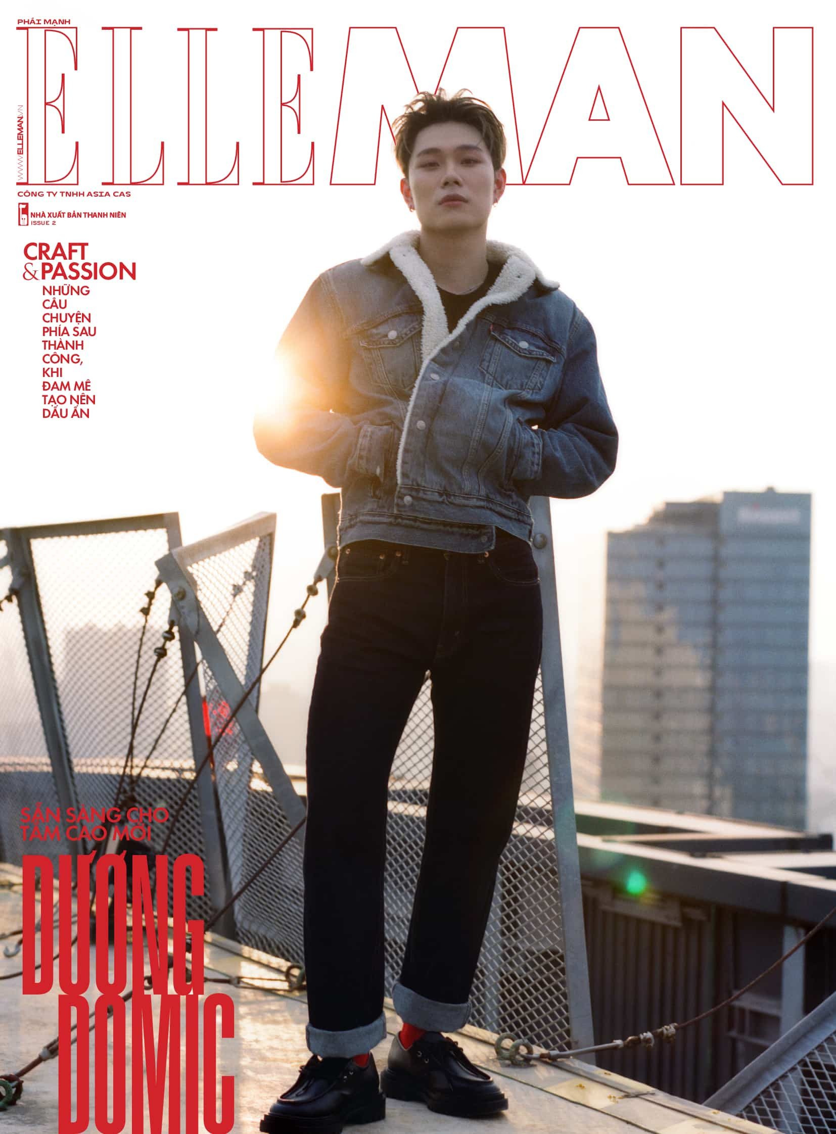 tạp chí phái mạnh elle man tháng 01/2025 - craft and passion - bìa 3 - Ảnh 2