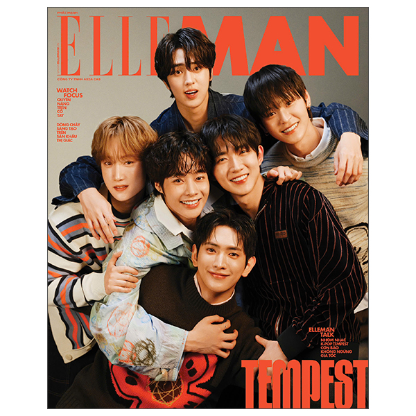 Tạp Chí Phái Mạnh Elle Man Tháng 1/2026 - Tempest