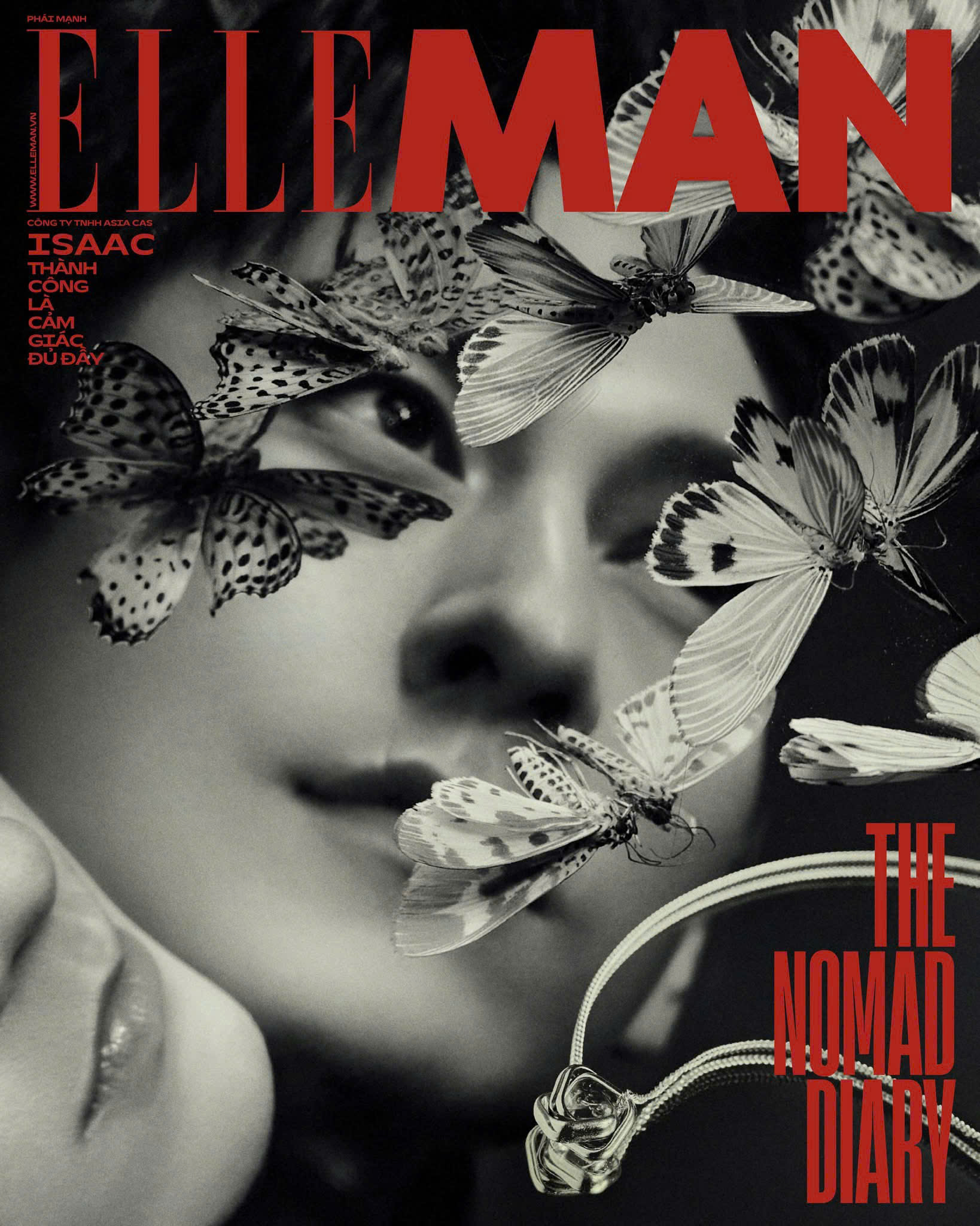 Tạp Chí Phái Mạnh Elle Man Tháng 8/2025 - ISAAC - Ảnh 2