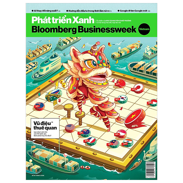 tạp chí phát triển xanh blooberg businessweek - số tháng 4/2025 - vũ điệu thuế quan