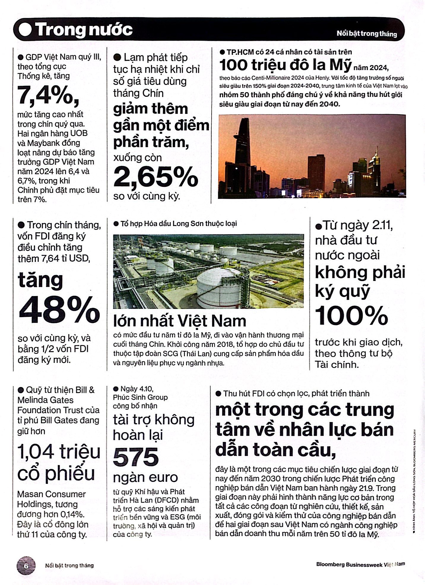 tạp chí phát triển xanh bloomberg businessweek việt nam - số tháng 10/2024 - đánh dấu hành trình một năm ra mắt tại việt nam - Ảnh 5