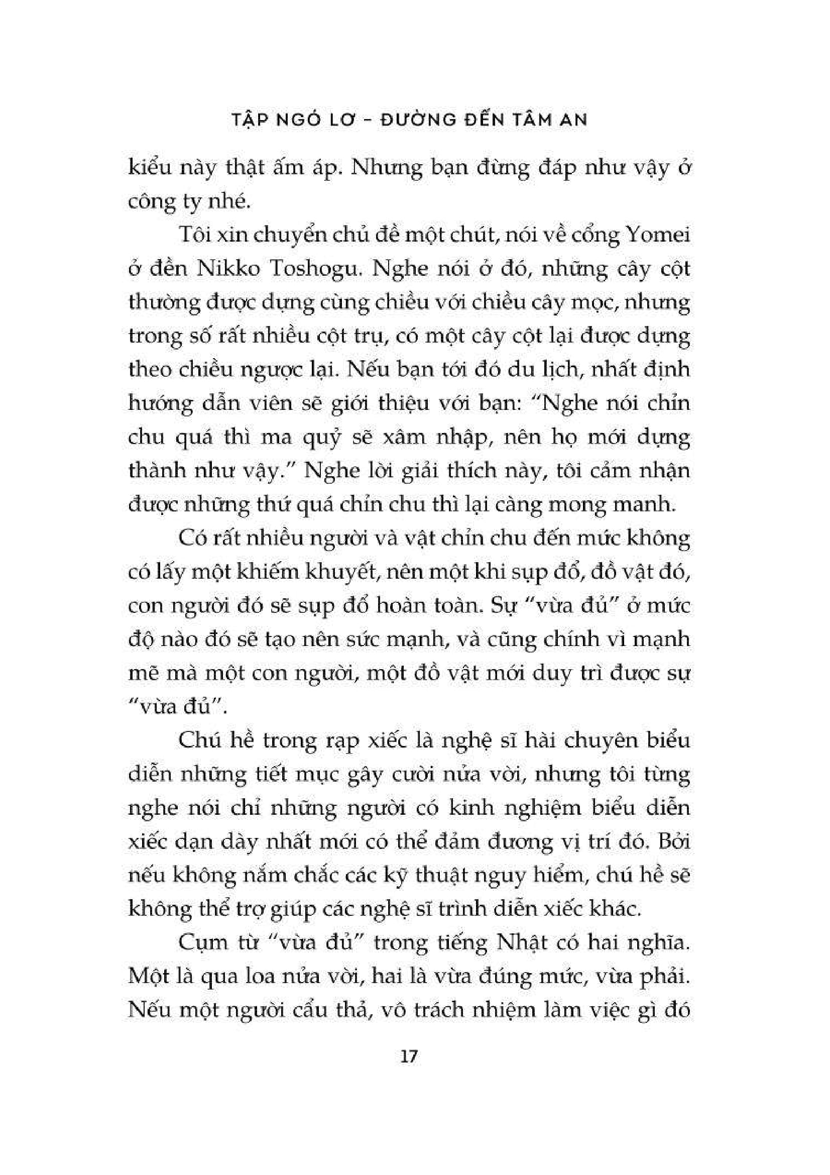 tập ngó lơ - đường đến tâm an - Ảnh 12