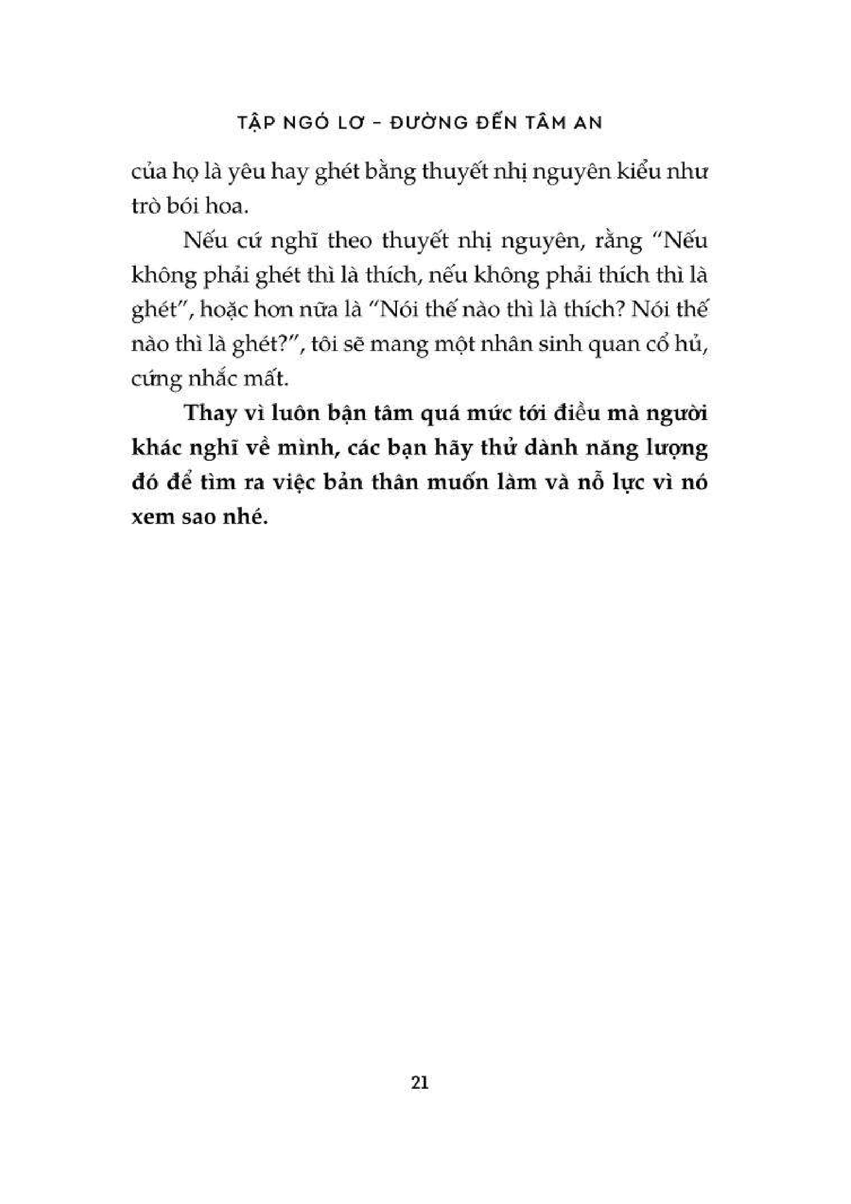 tập ngó lơ - đường đến tâm an - Ảnh 16