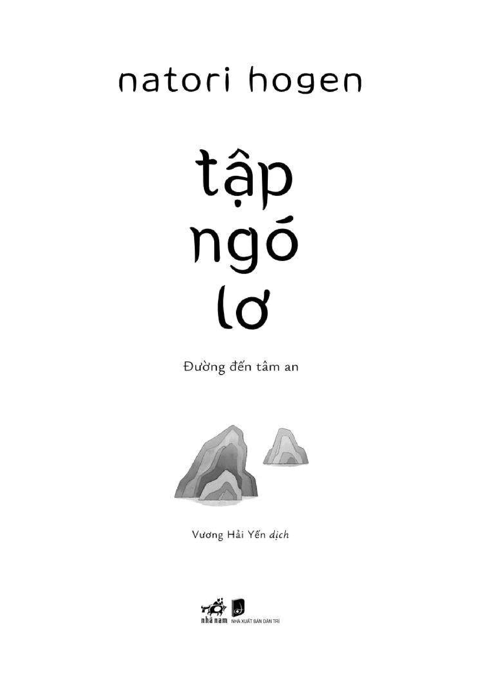 tập ngó lơ - đường đến tâm an - Ảnh 2