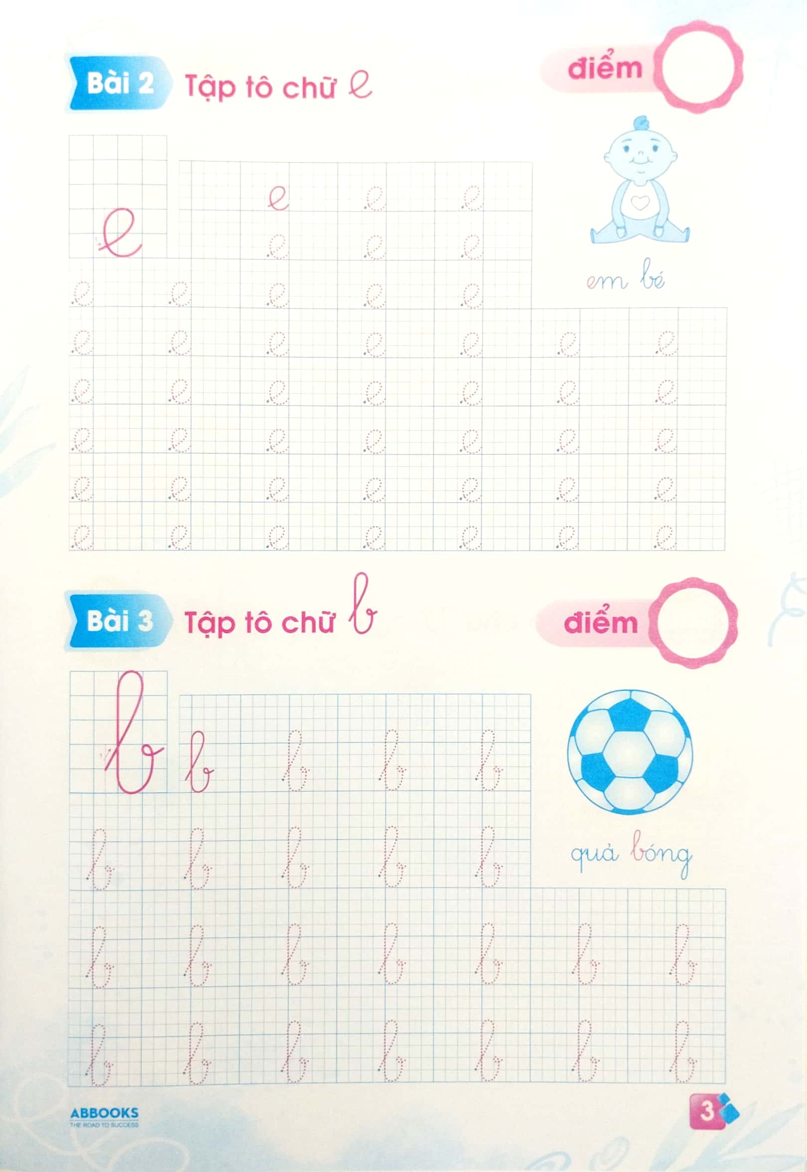 tập tô chữ cái dành cho 4-5 tuổi (tủ sách mầm non chăm học) - Ảnh 4