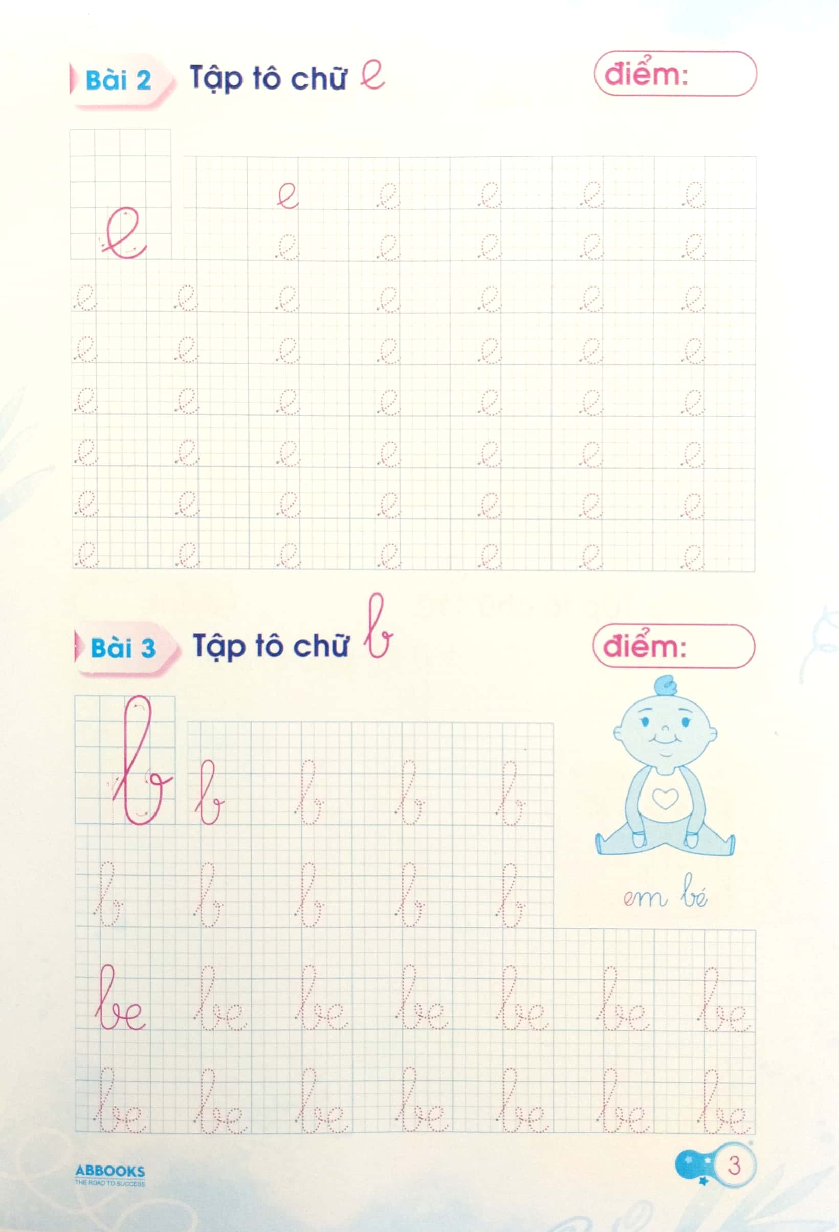 tập tô chữ cái dành cho 5-6 tuổi (tủ sách mầm non chăm học) - Ảnh 4