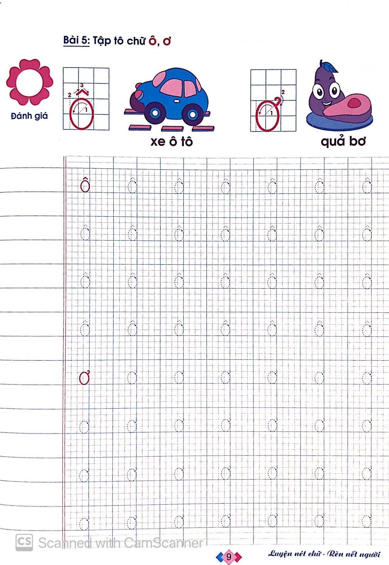 tập tô chữ - luyện viết theo mẫu chữ mới - tập 1 (tái bản 2024) - Ảnh 6