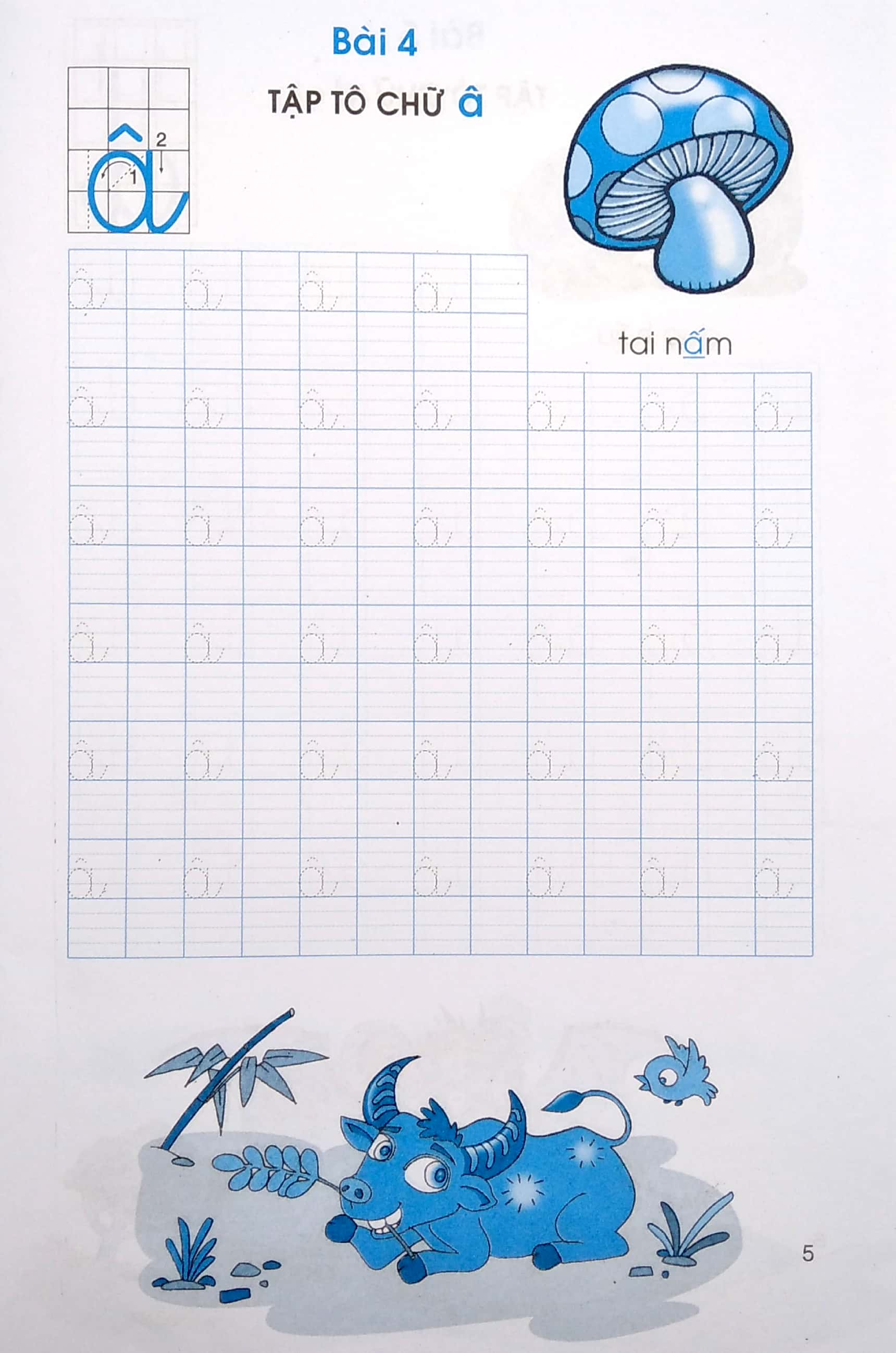 tập tô chữ mẫu giáo 5-6 tuổi - Ảnh 6