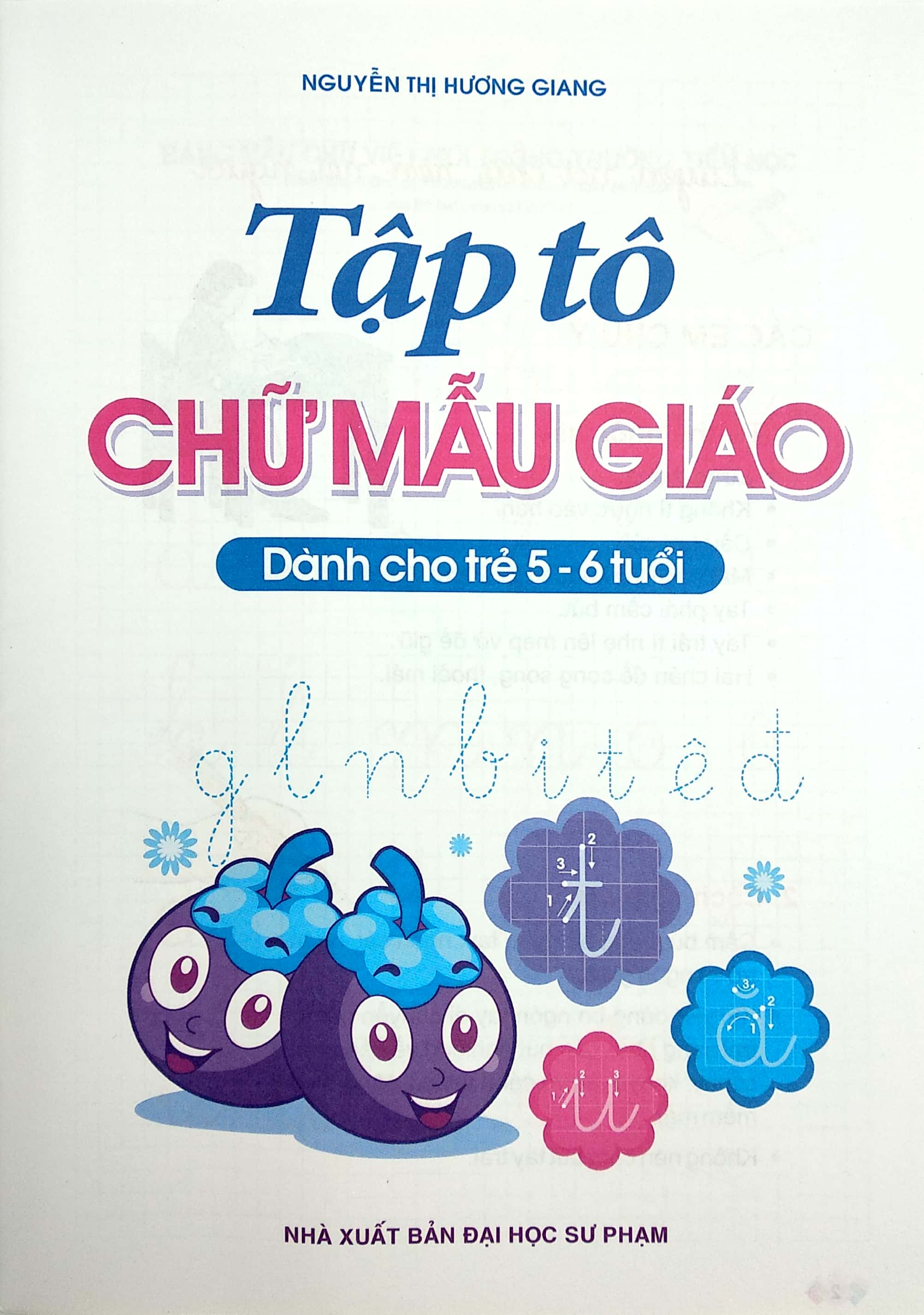 tập tô chữ mẫu giáo dành cho trẻ 5-6 tuổi - Ảnh 4
