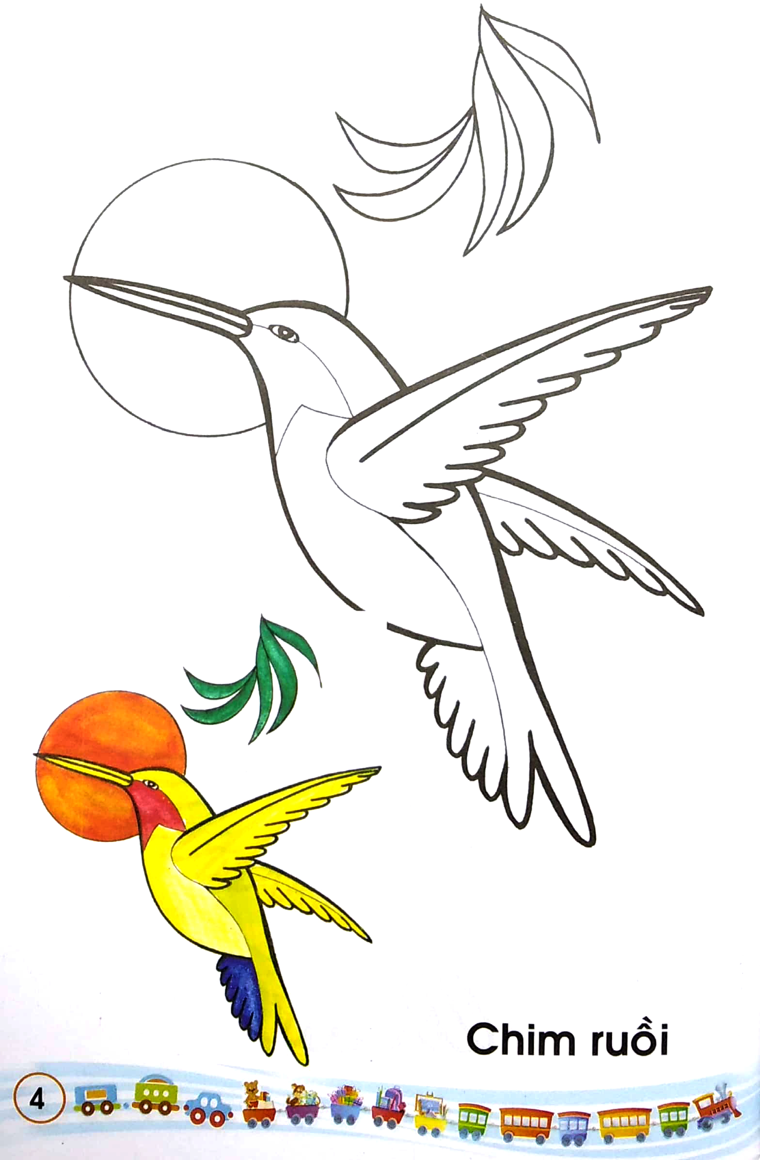 tập tô màu - các loài chim - Ảnh 5