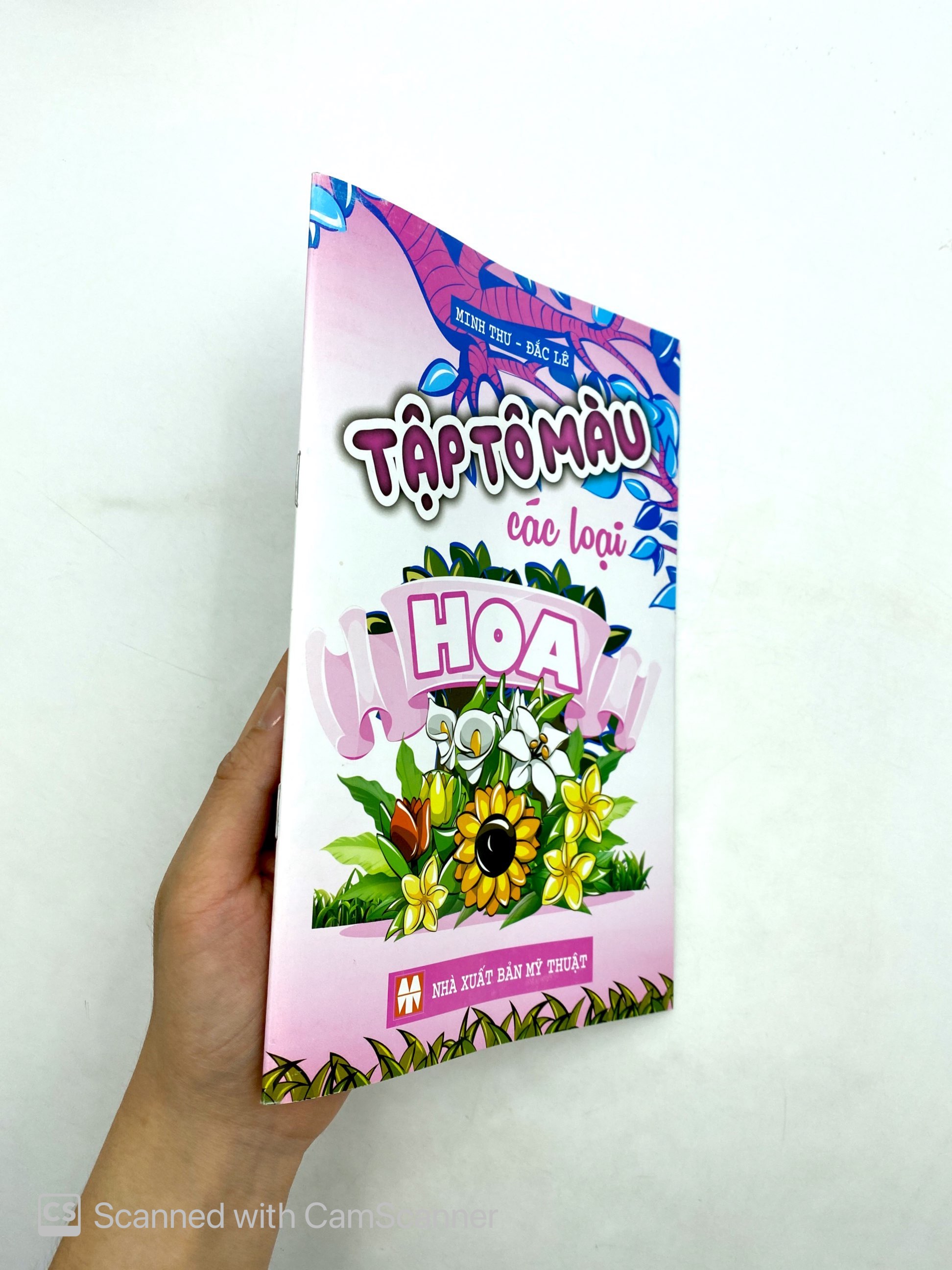 tập tô màu các loại hoa - Ảnh 13