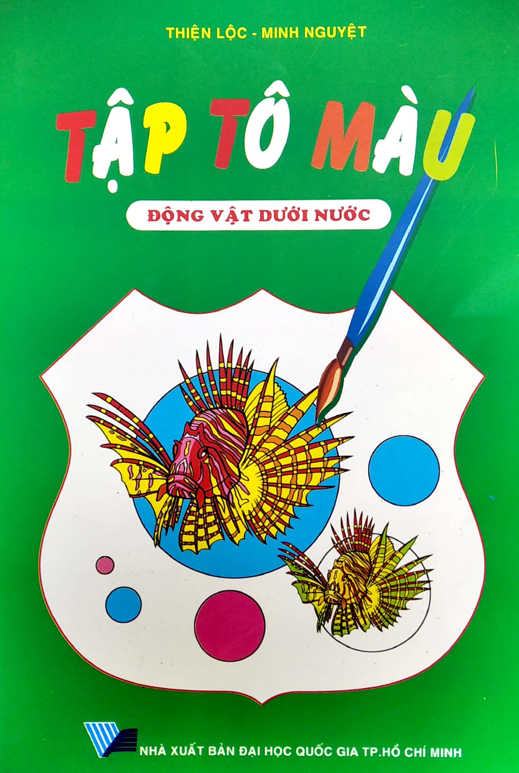 tập tô màu - động vật dưới nước - Ảnh 2