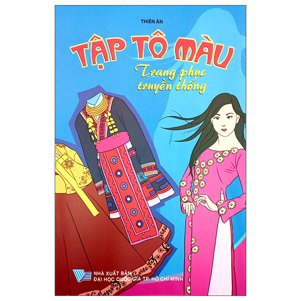 tập tô màu - trang phục truyền thống