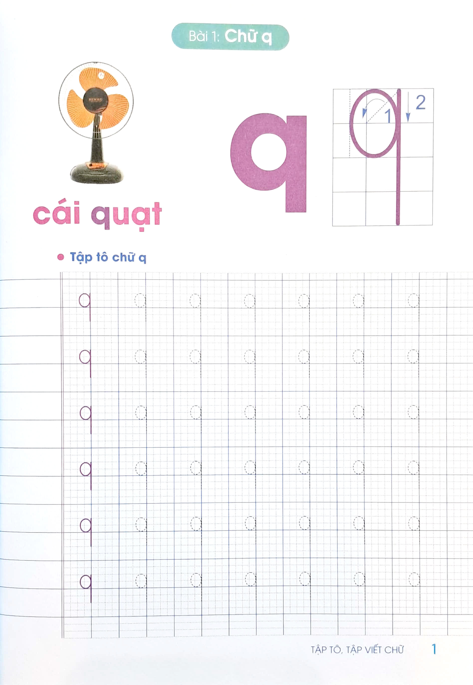 tập tô tập viết chữ - hành trang cho bé tự tin vào lớp 1 - quyển 2 - Ảnh 3