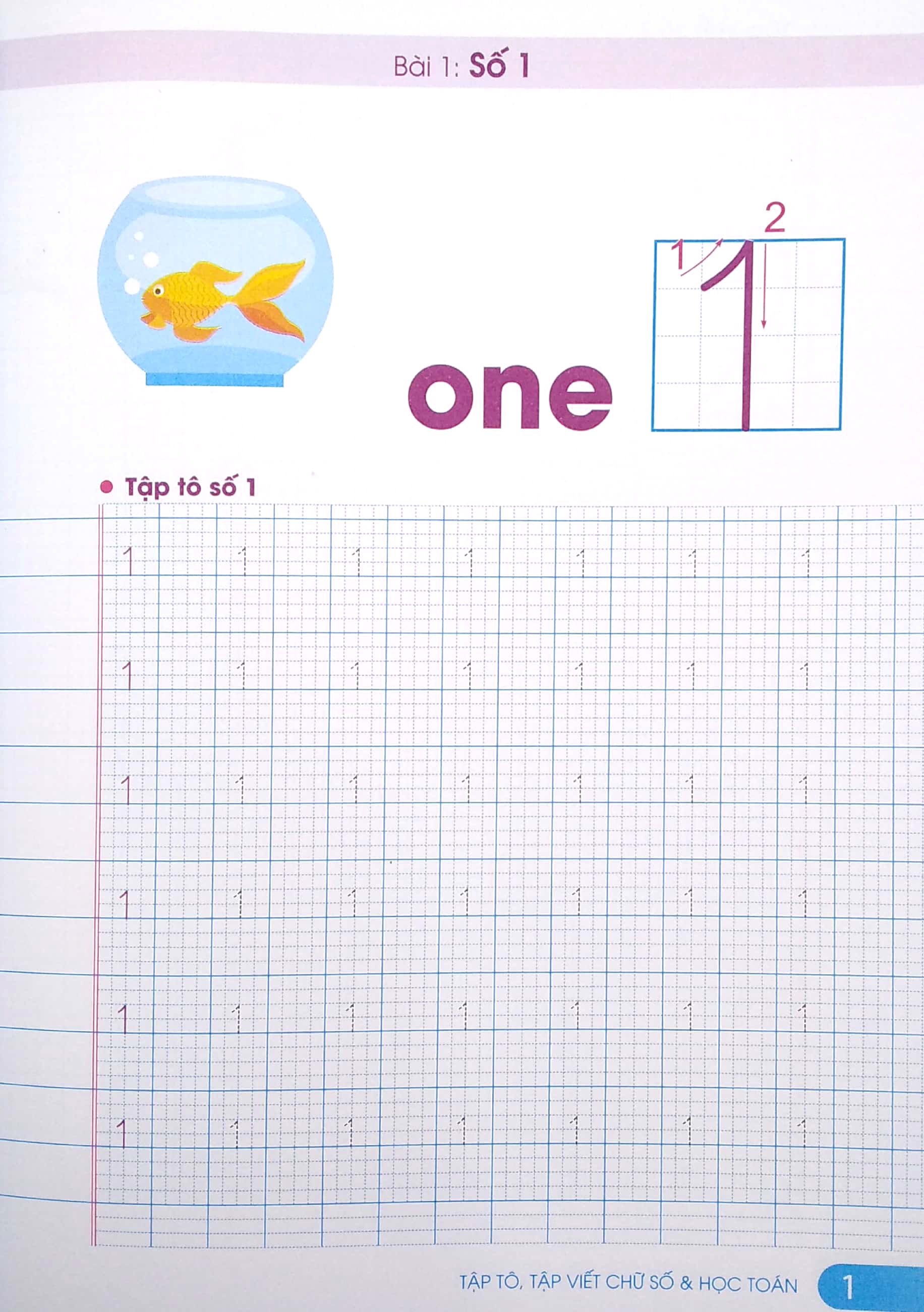 tập tô tập viết chữ số và học toán (tái bản 2023) - Ảnh 2