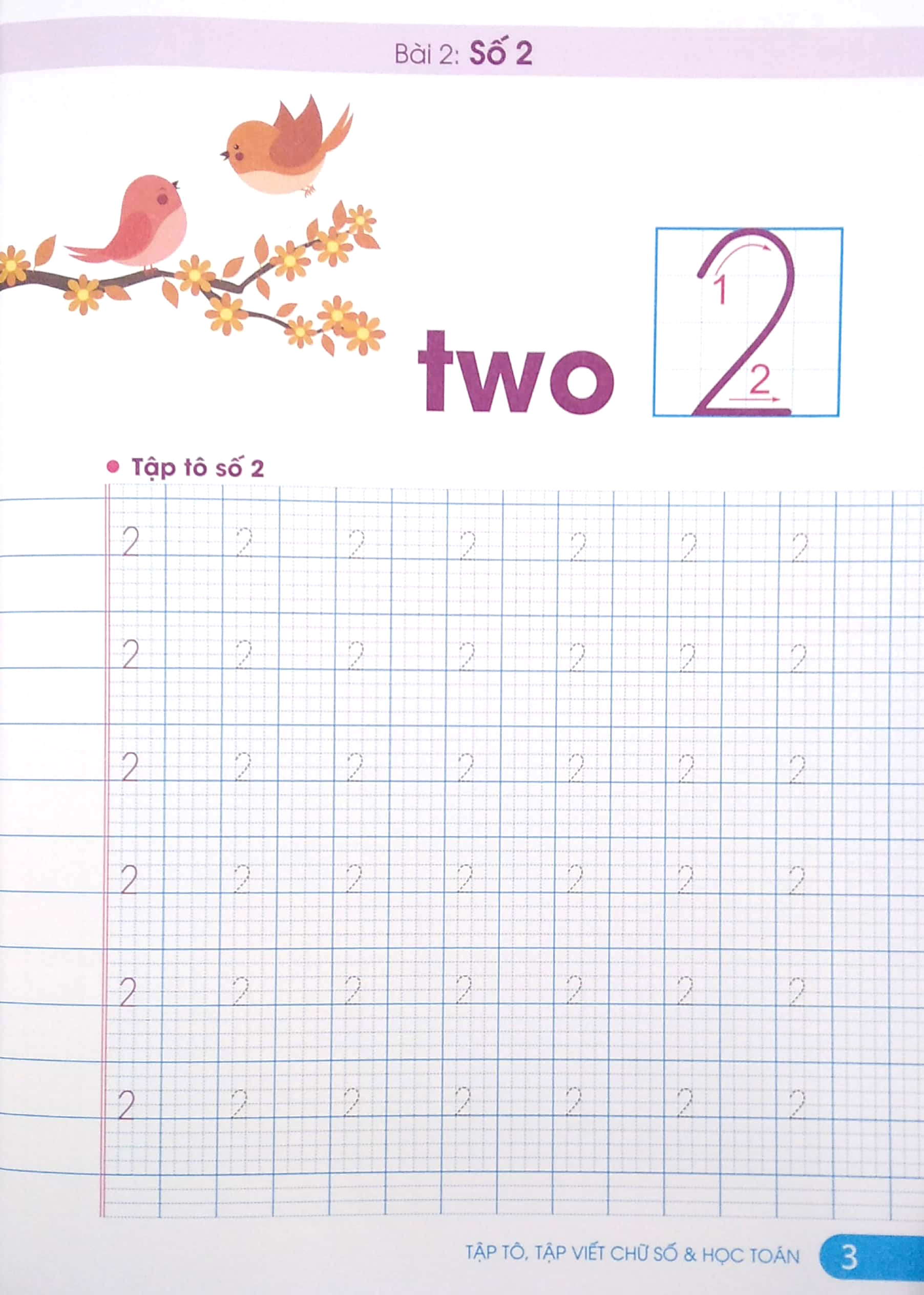 tập tô tập viết chữ số và học toán (tái bản 2023) - Ảnh 4