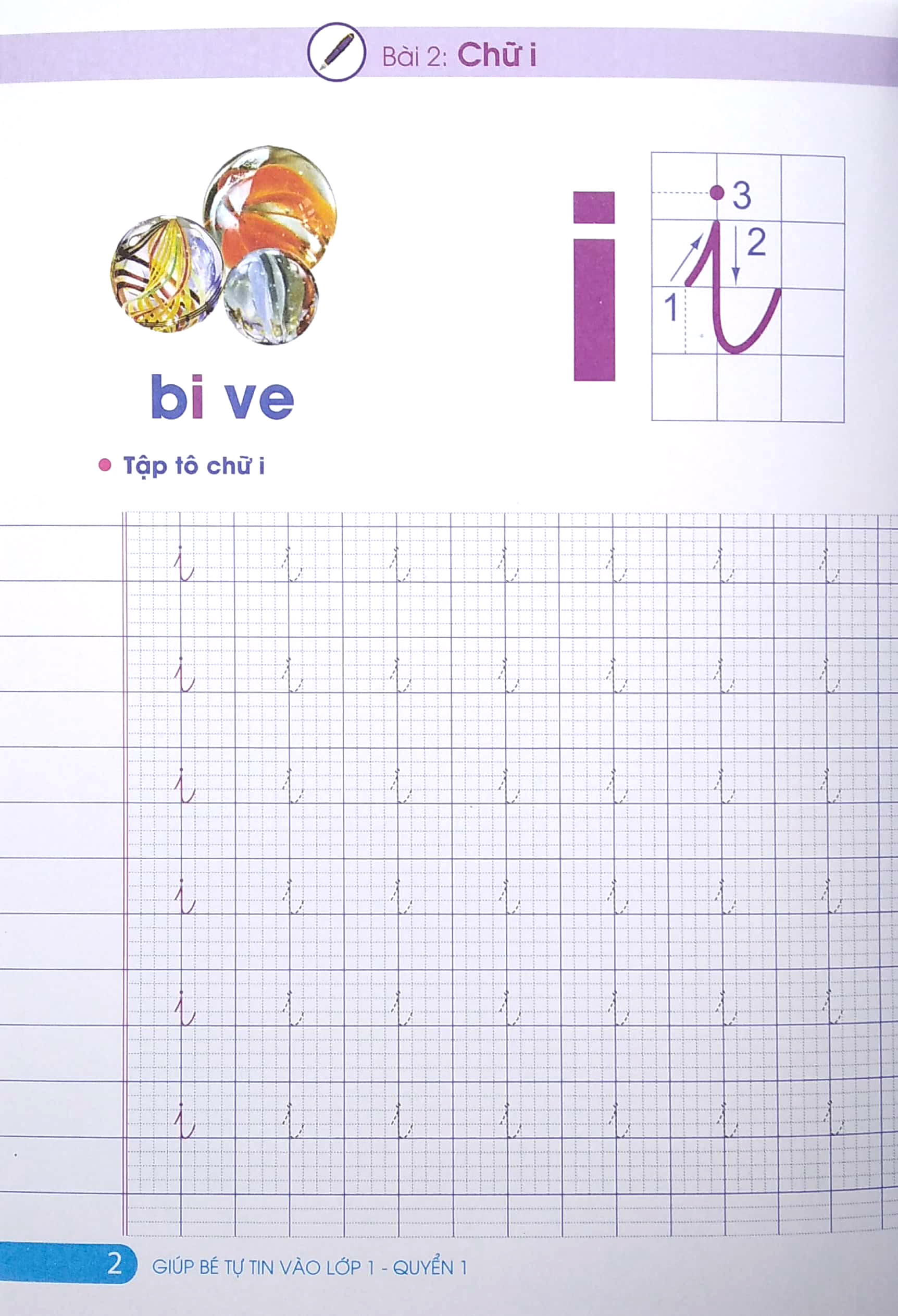 tập tô, tập viết - giúp bé tự tin vào lớp 1 - quyển 1 (tái bản 2023) - Ảnh 6