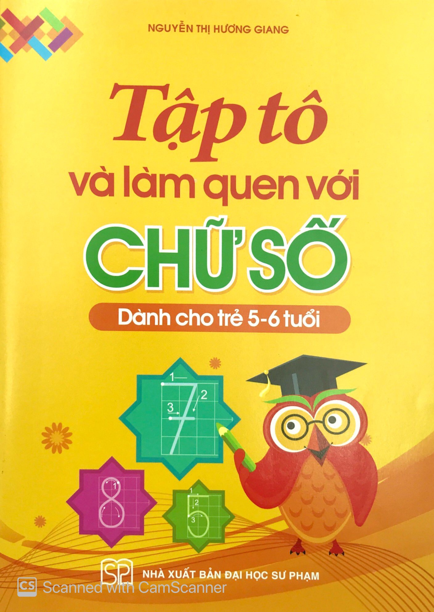 tập tô và làm quen với chữ số - Ảnh 2