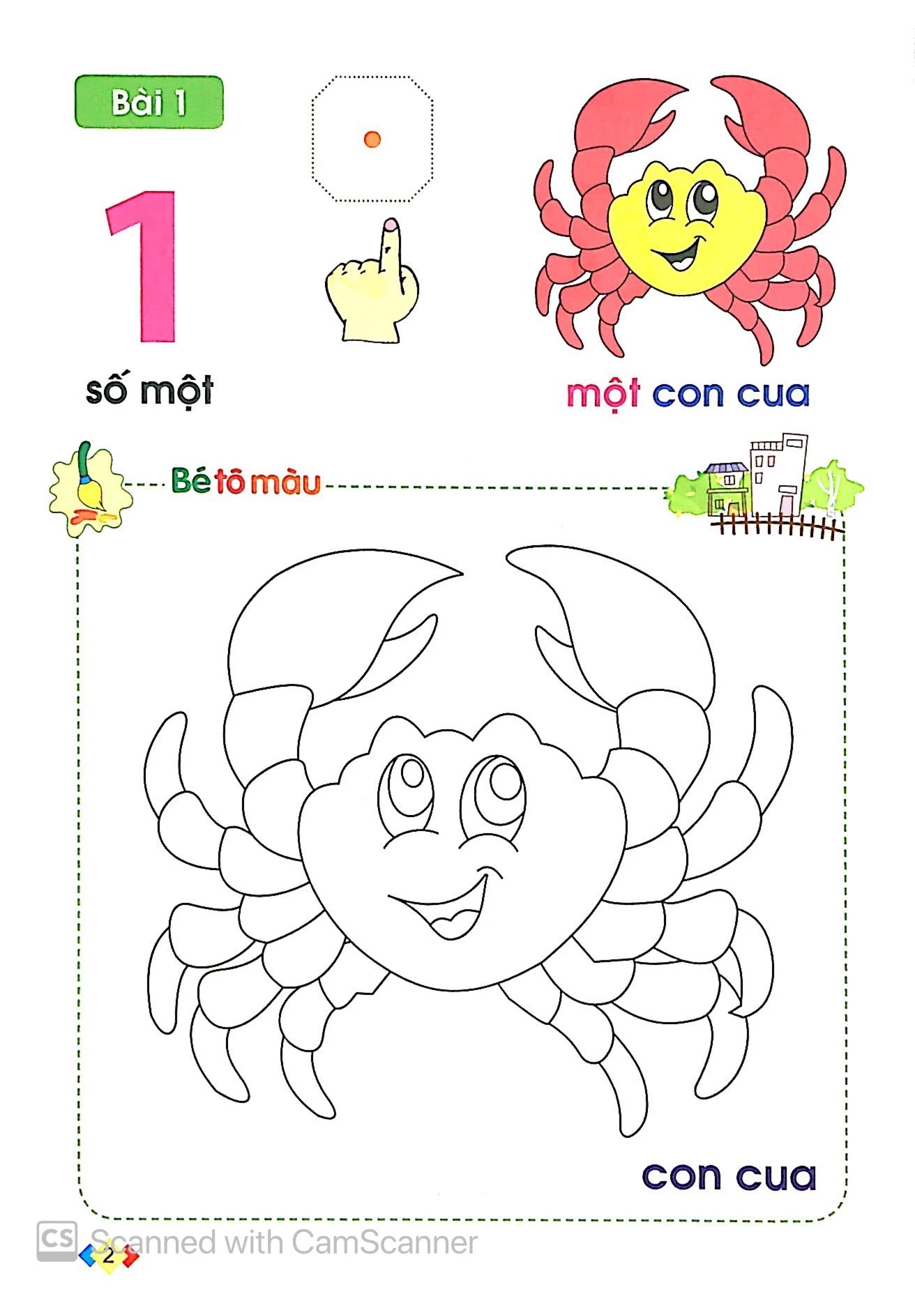 tập tô và làm quen với chữ số - dành cho trẻ 5-6 tuổi (tái bản 2024) - Ảnh 2