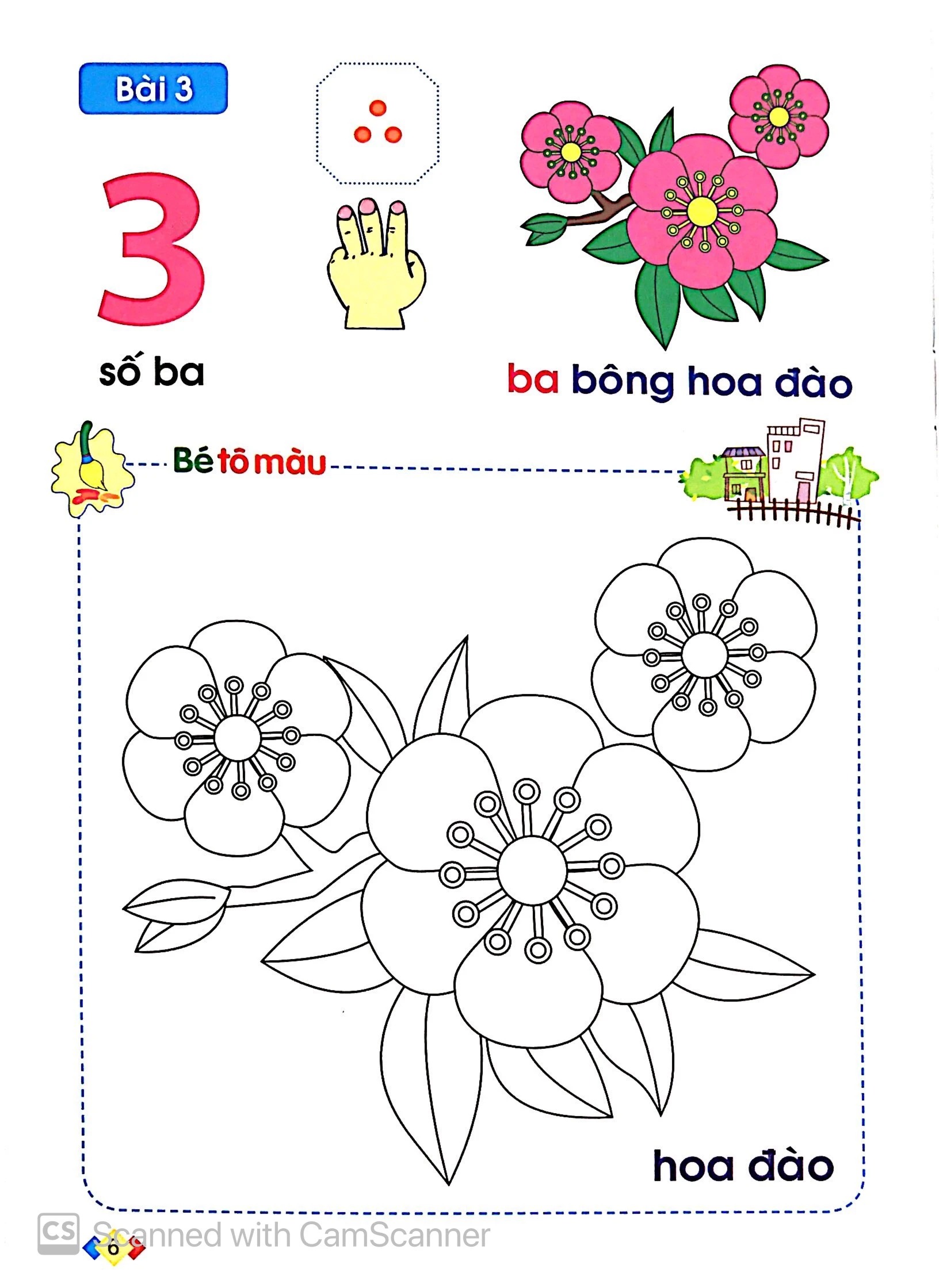 tập tô và làm quen với chữ số - dành cho trẻ 5-6 tuổi (tái bản 2024) - Ảnh 6