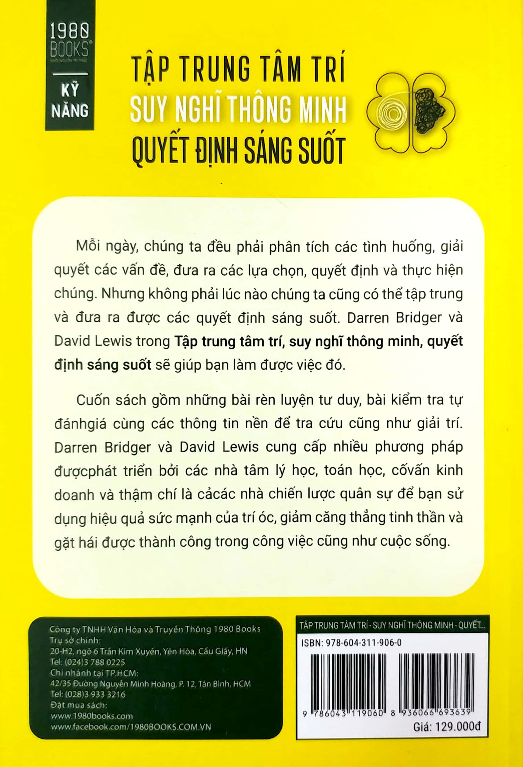 tập trung tâm trí, suy nghĩ thông minh, quyết định sáng suốt - Ảnh 6