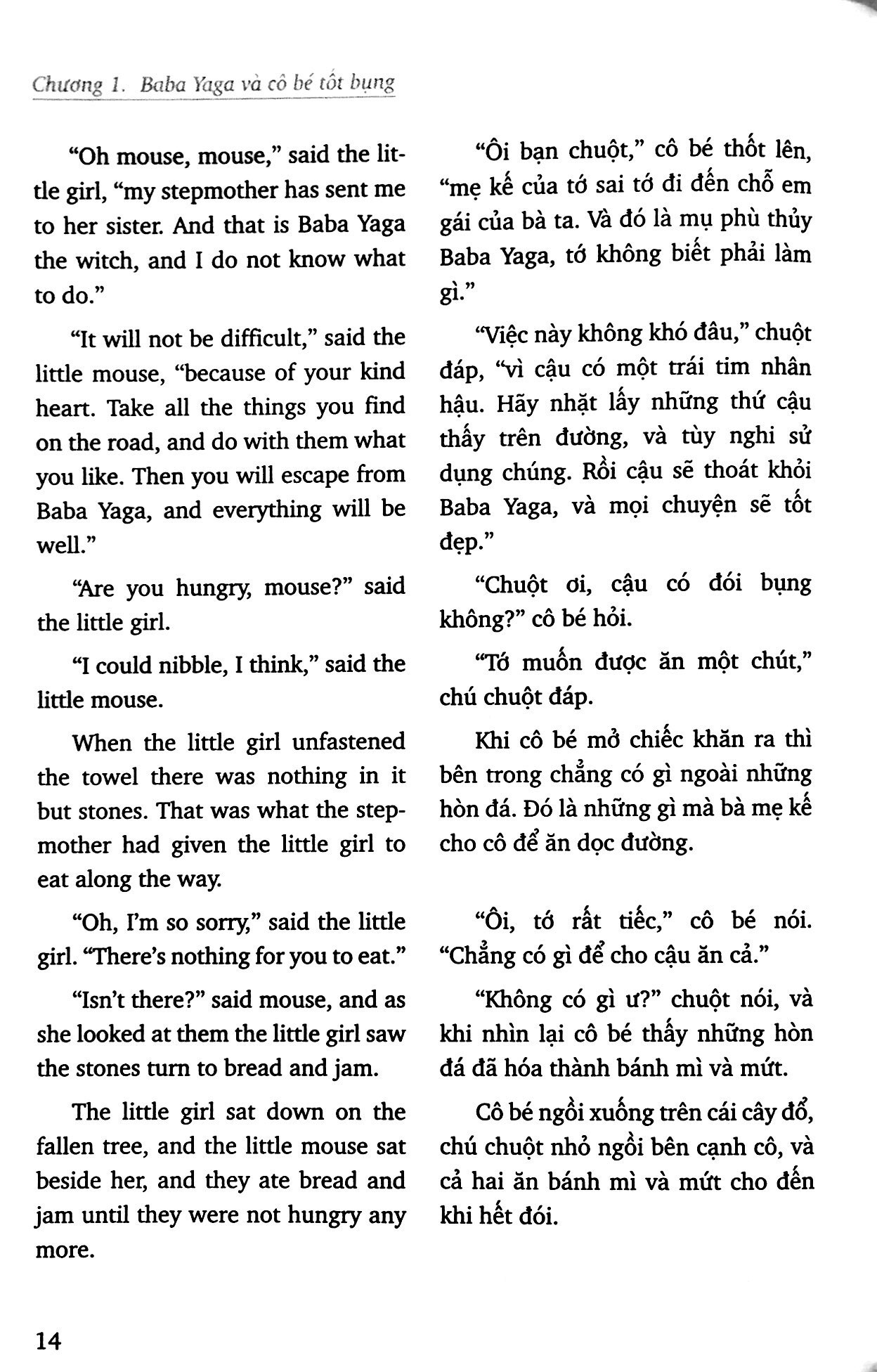 tập truyện cổ tích dân gian nga - mụ phù thủy baba yaga - song ngữ anh-việt (tái bản 2023) - Ảnh 10