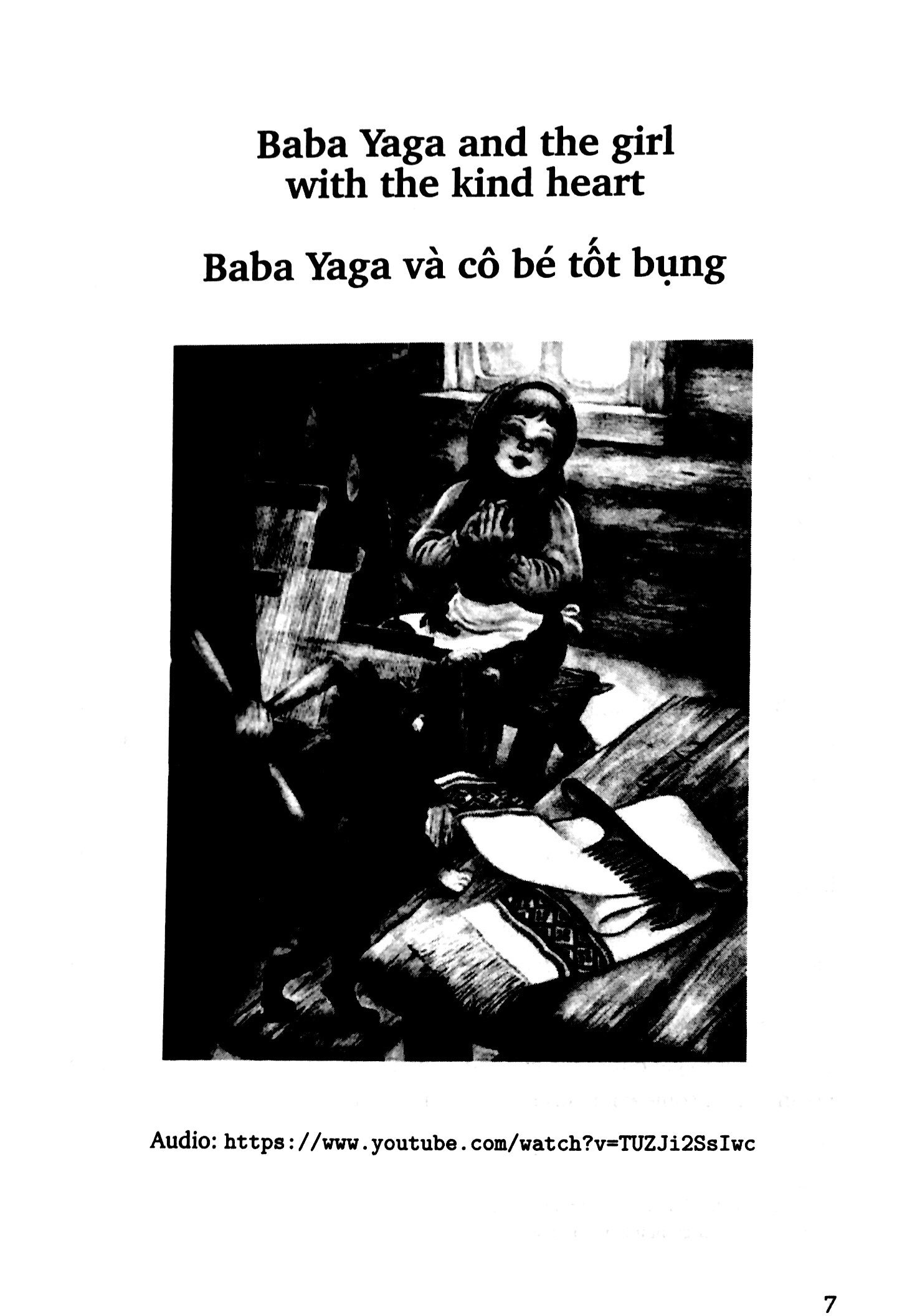 tập truyện cổ tích dân gian nga - mụ phù thủy baba yaga - song ngữ anh-việt (tái bản 2023) - Ảnh 3