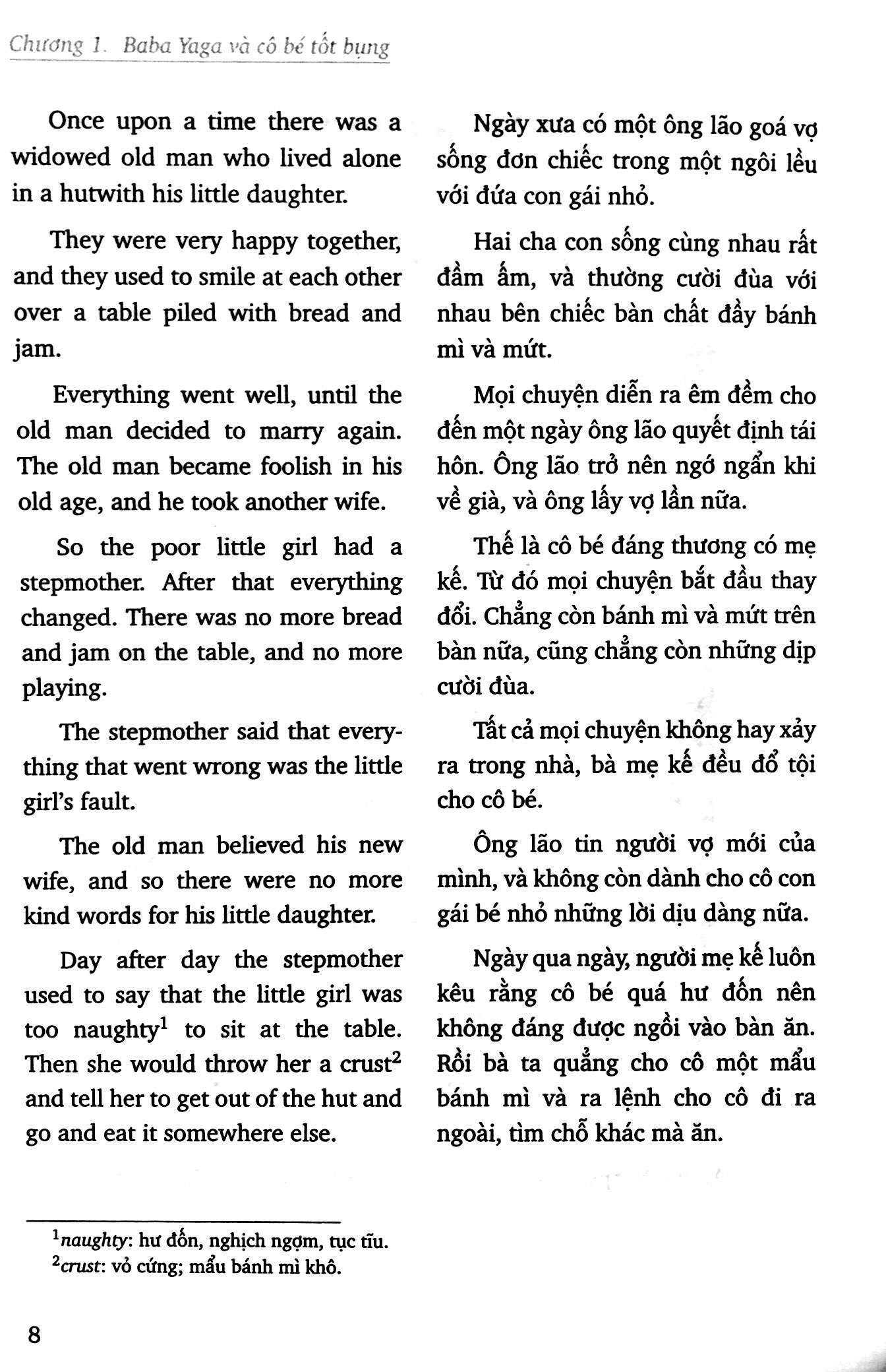 tập truyện cổ tích dân gian nga - mụ phù thủy baba yaga - song ngữ anh-việt (tái bản 2023) - Ảnh 4