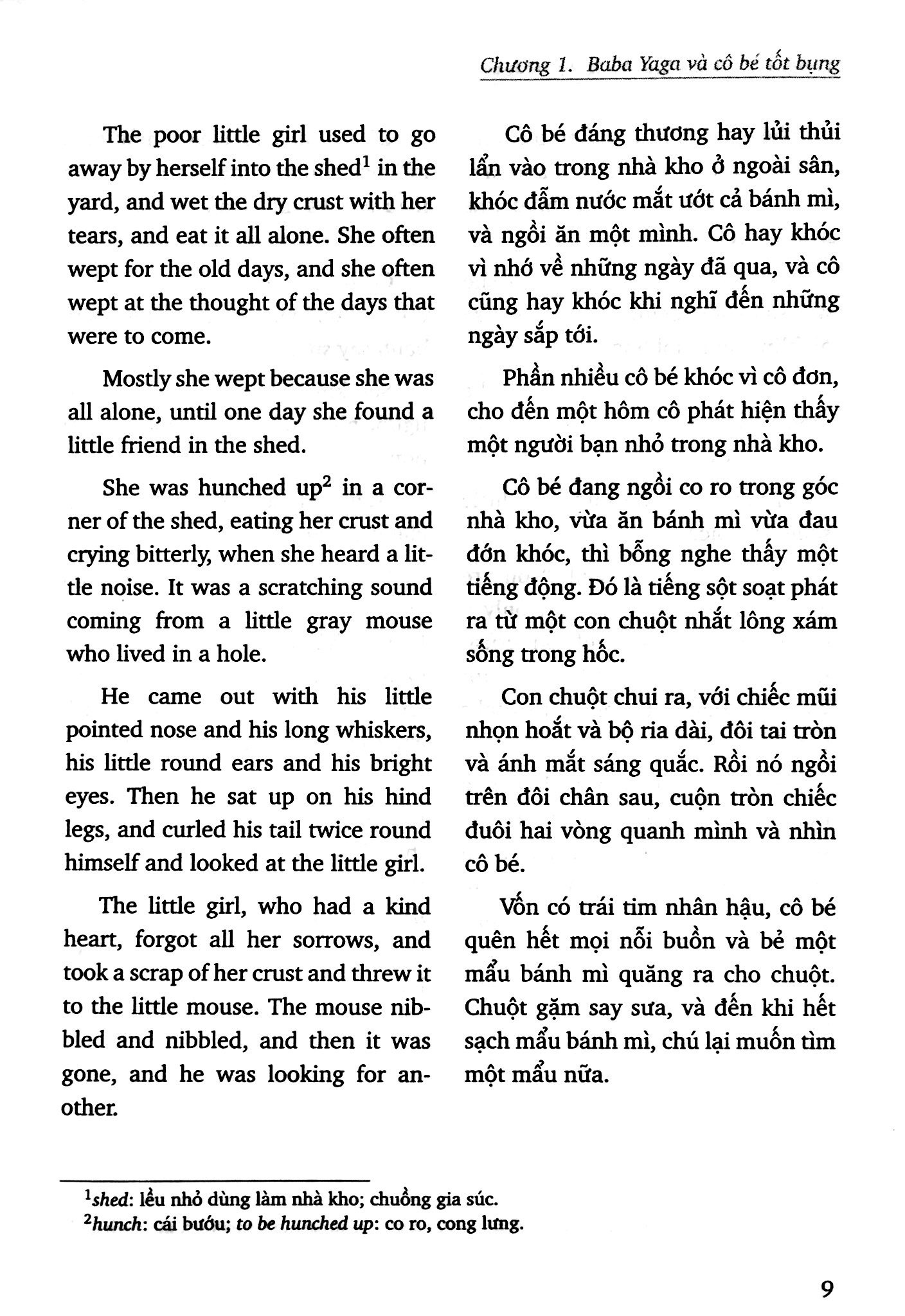 tập truyện cổ tích dân gian nga - mụ phù thủy baba yaga - song ngữ anh-việt (tái bản 2023) - Ảnh 5